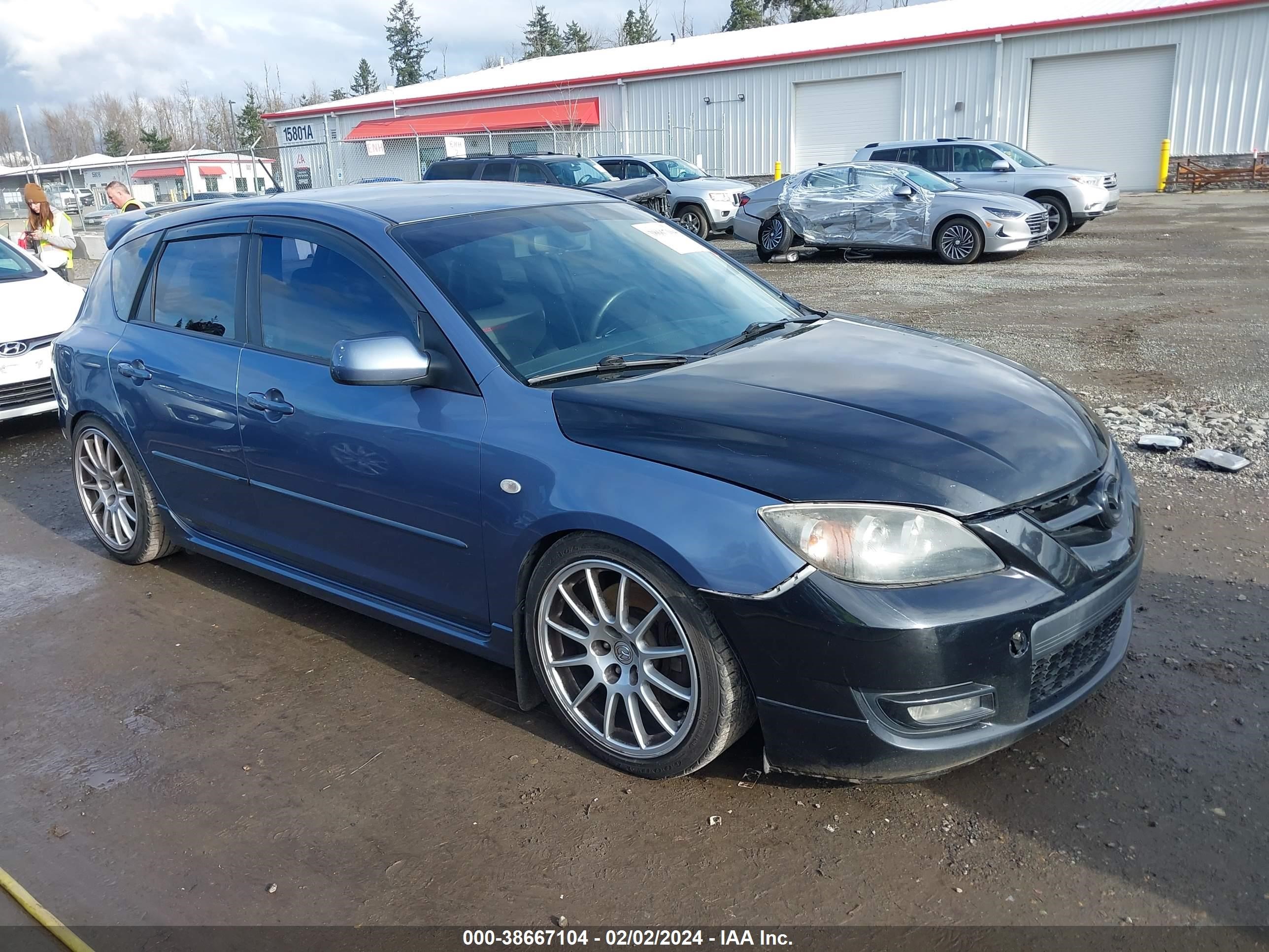 MAZDA 3 2008 jm1bk34l681845269