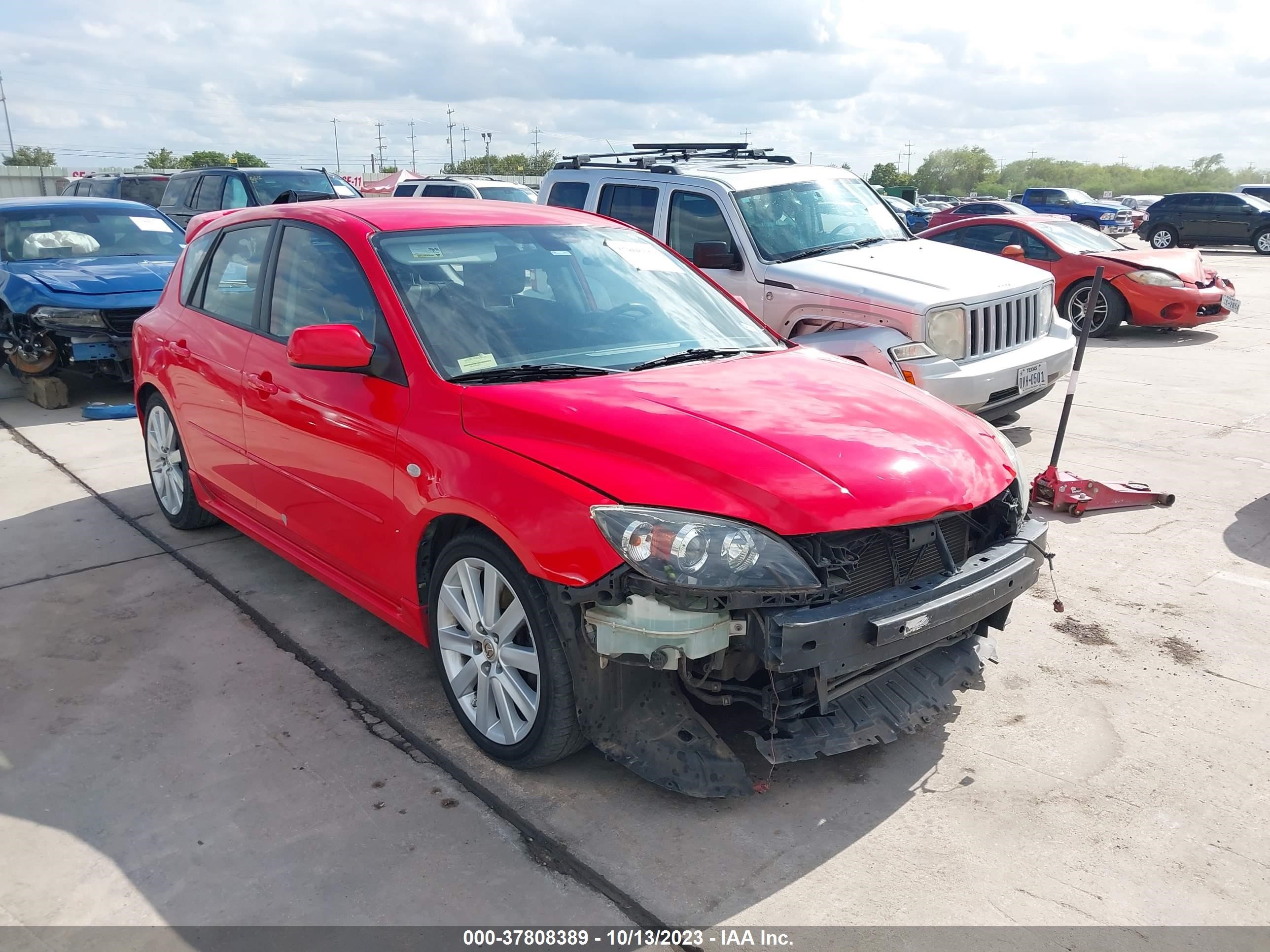 MAZDA 3 2008 jm1bk34m981183163