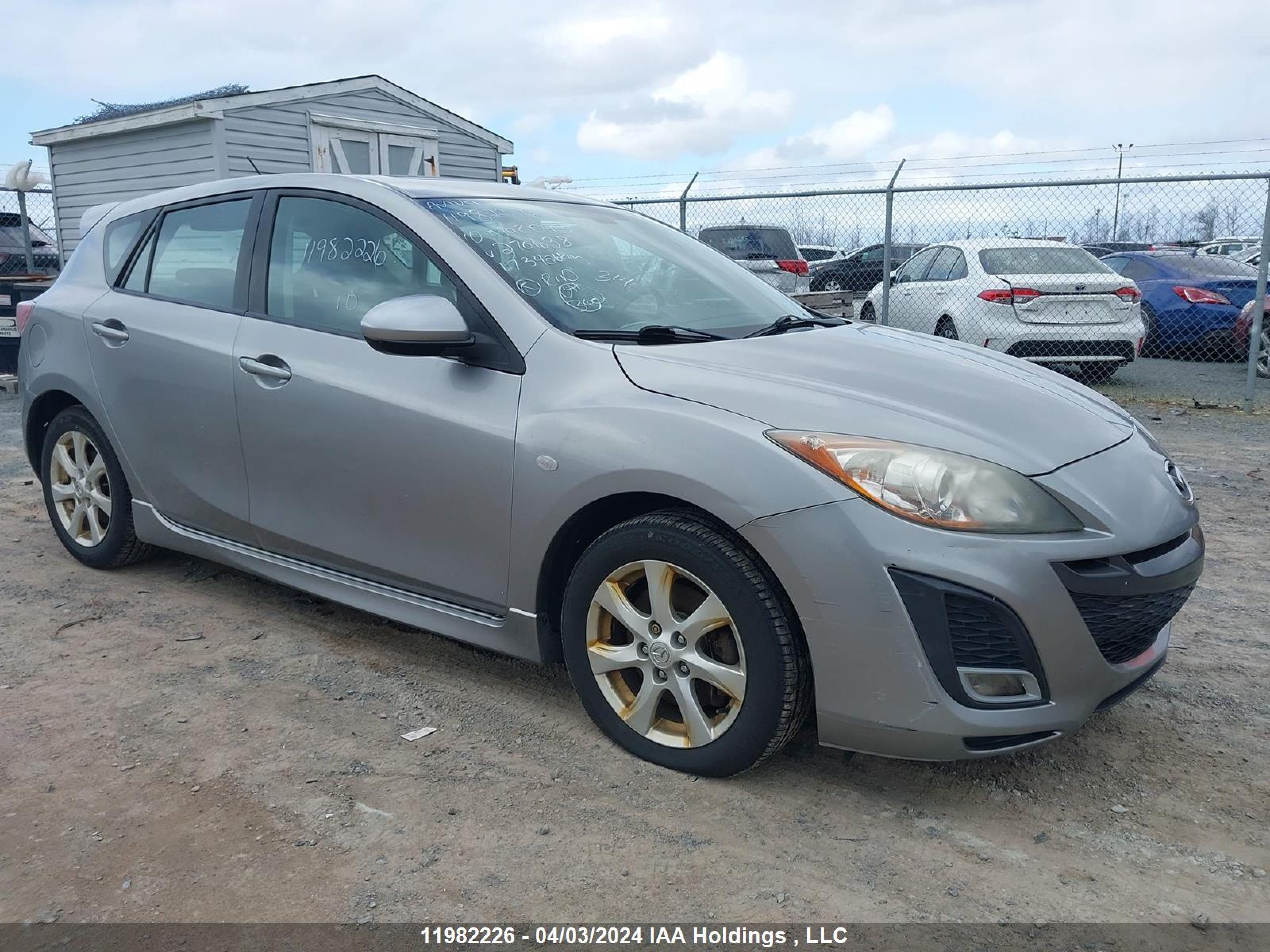 MAZDA 3 2010 jm1bl1h52a1270638