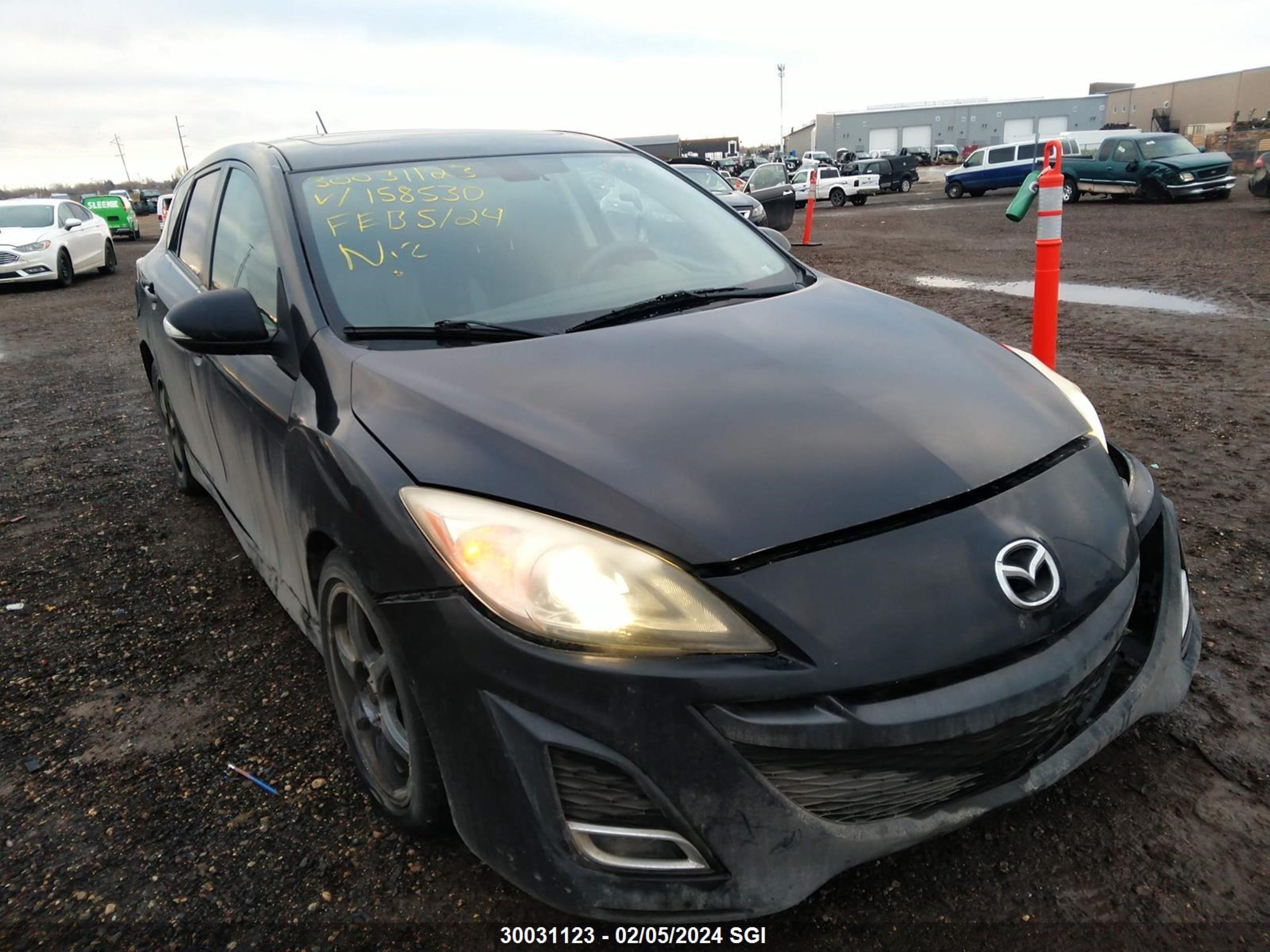 MAZDA 3 2010 jm1bl1h53a1158530