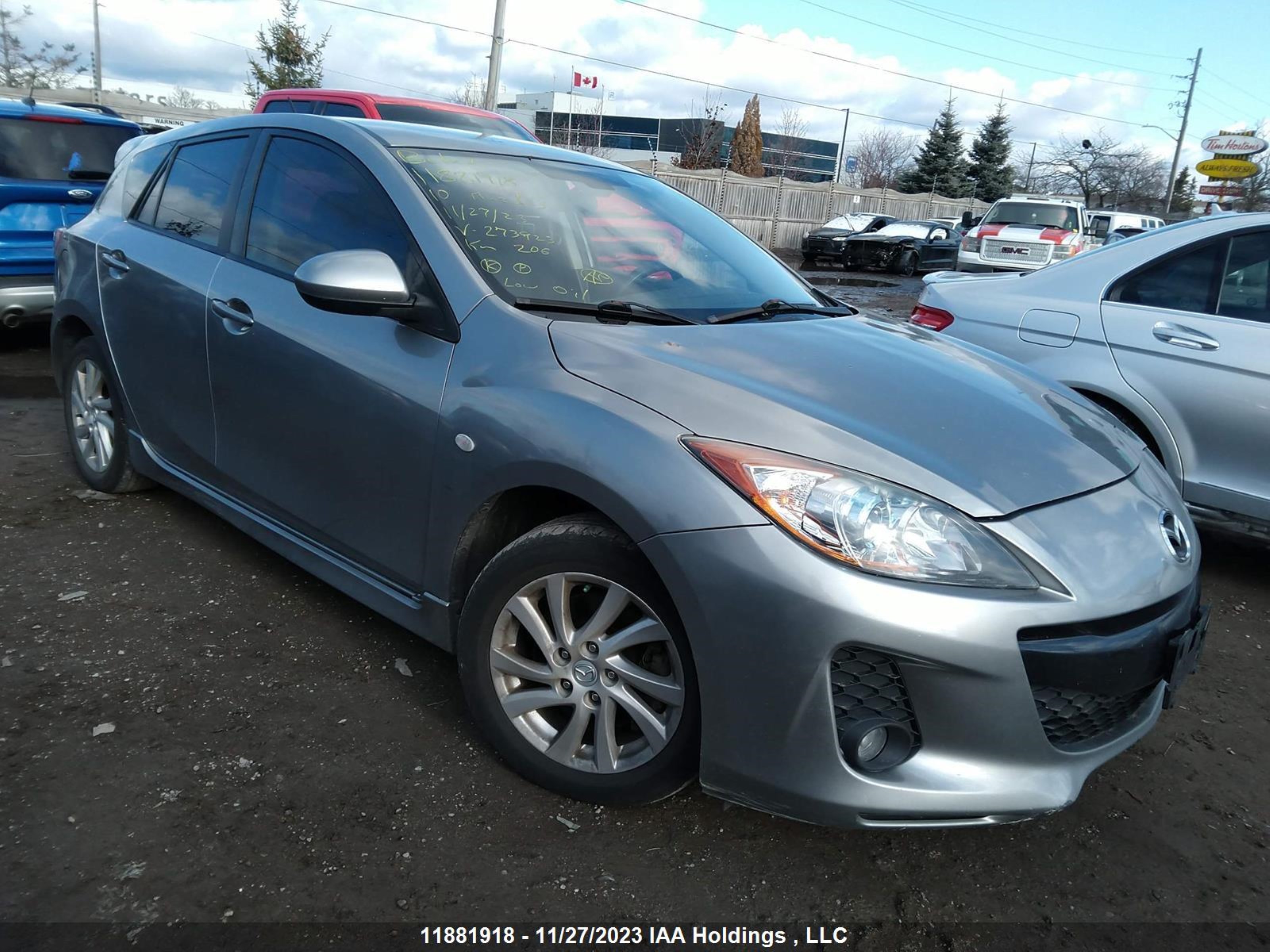 MAZDA 3 2010 jm1bl1h55a1273923