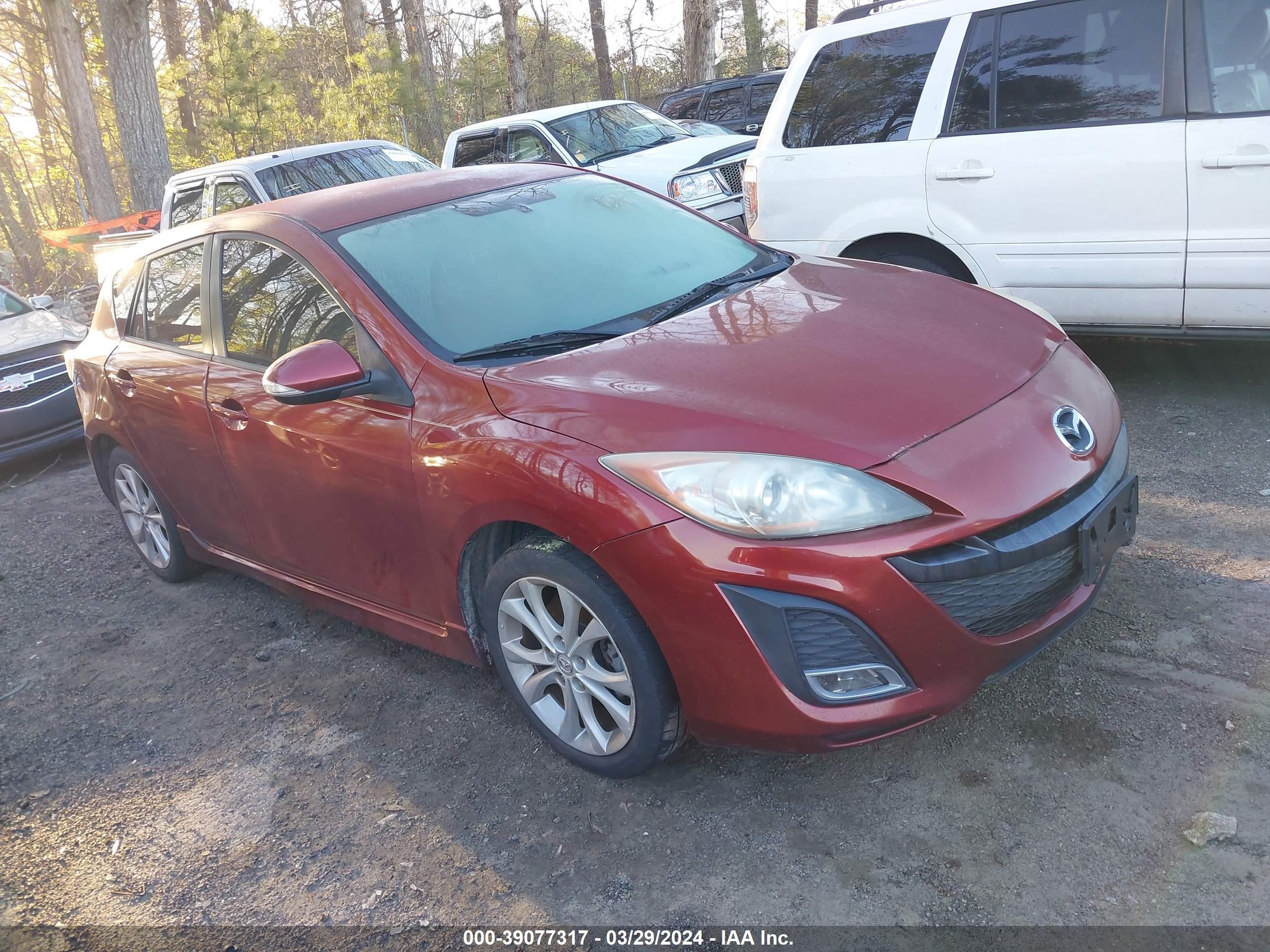 MAZDA 3 2010 jm1bl1h56a1227811