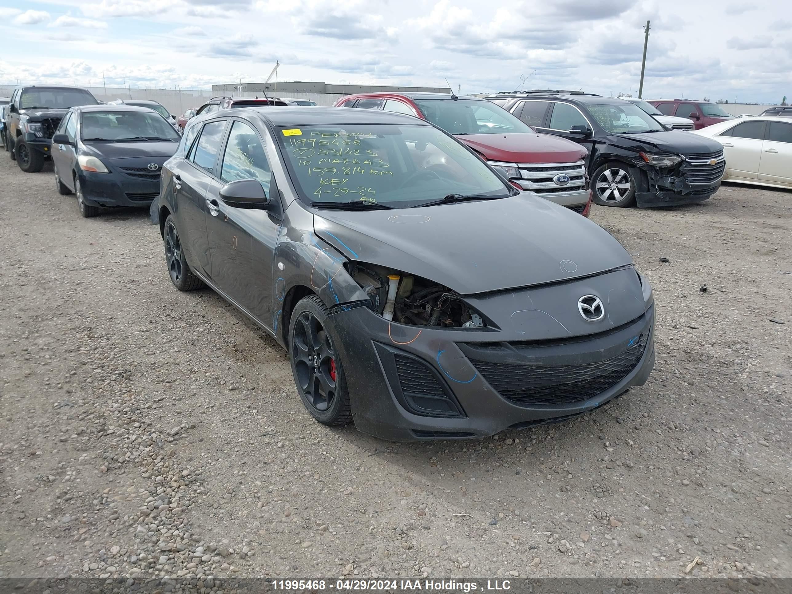 MAZDA 3 2010 jm1bl1hf1a1331423