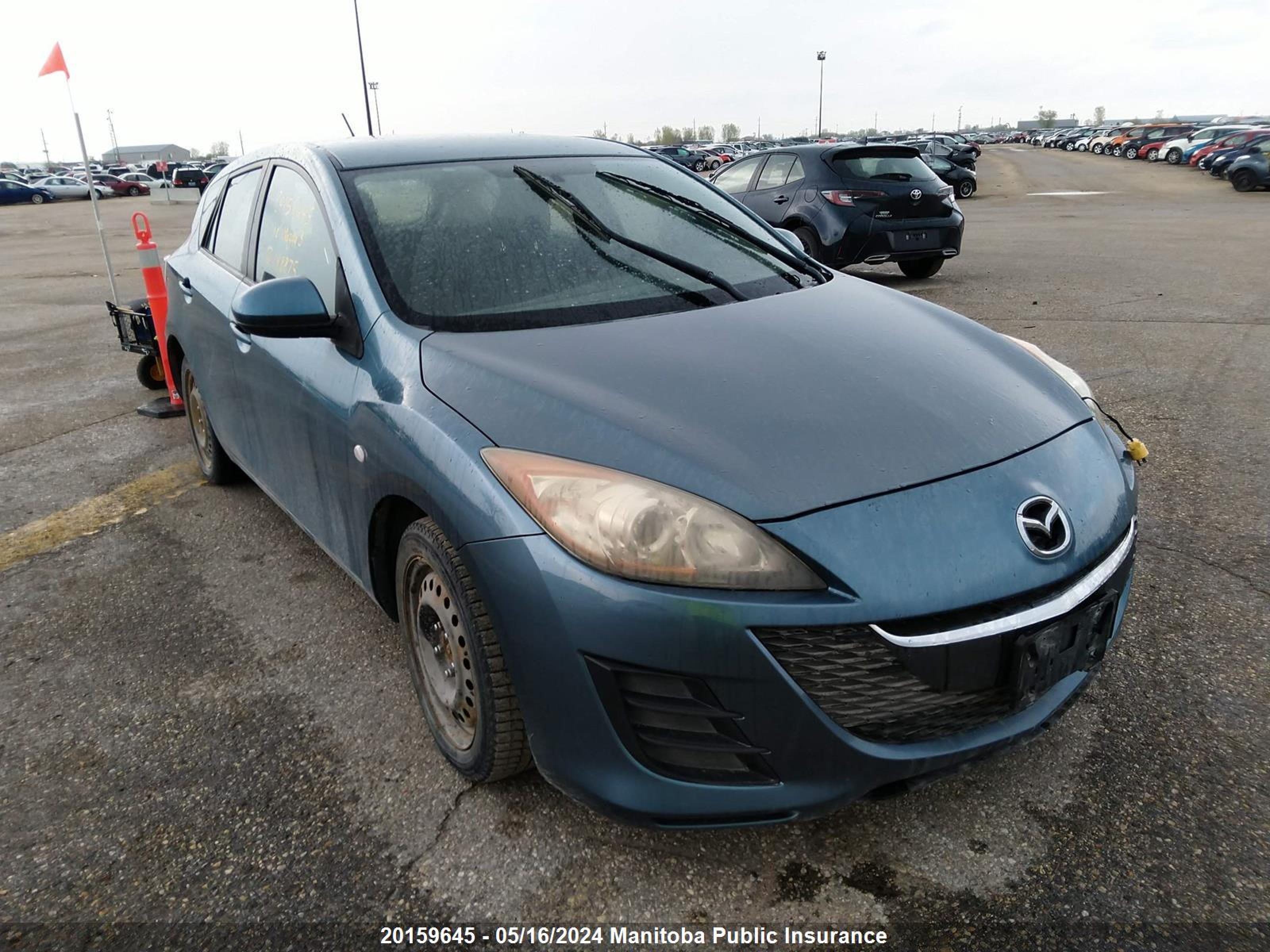 MAZDA 3 2010 jm1bl1hf8a1148875