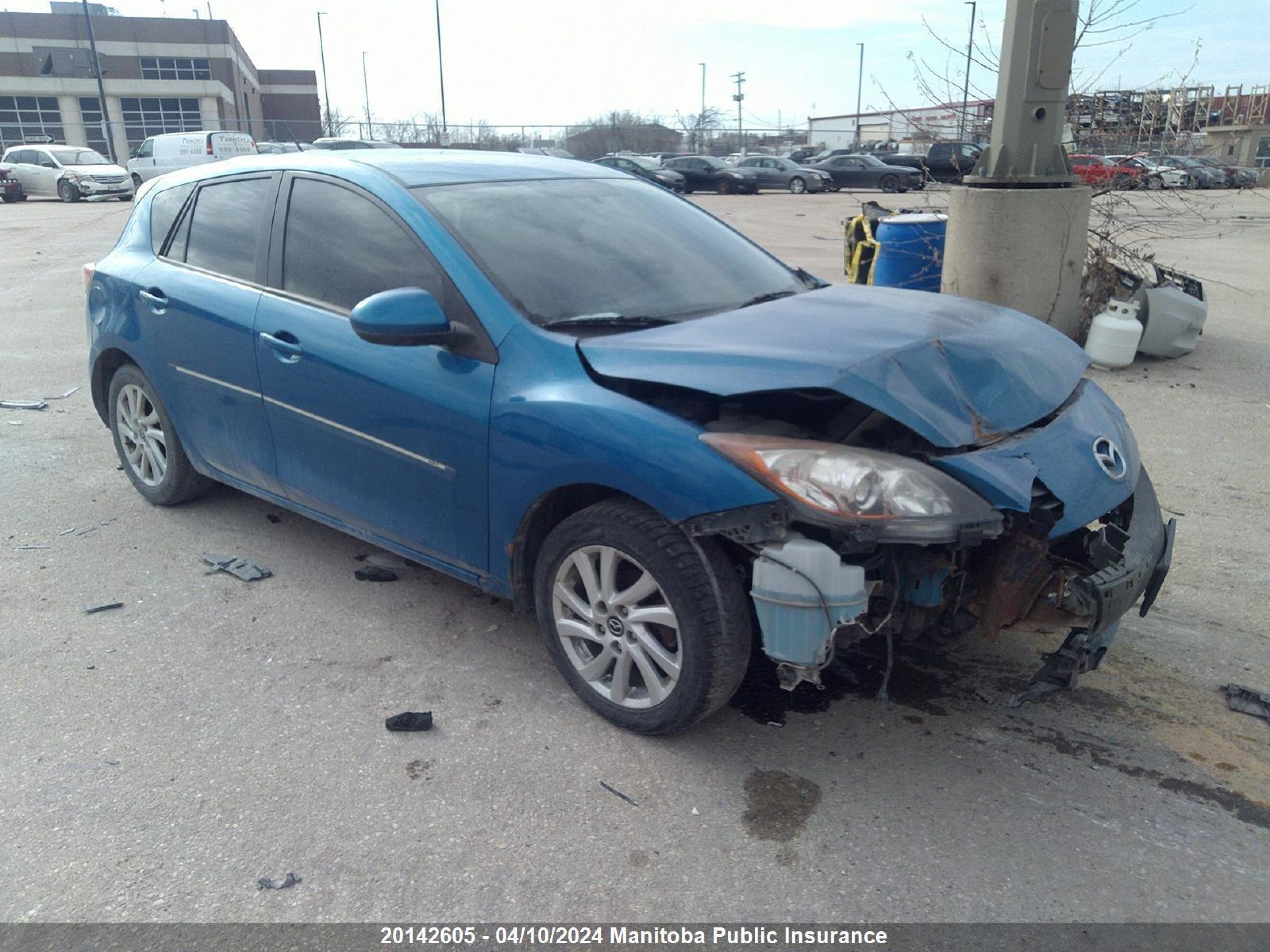 MAZDA 3 2013 jm1bl1kf0d1768035