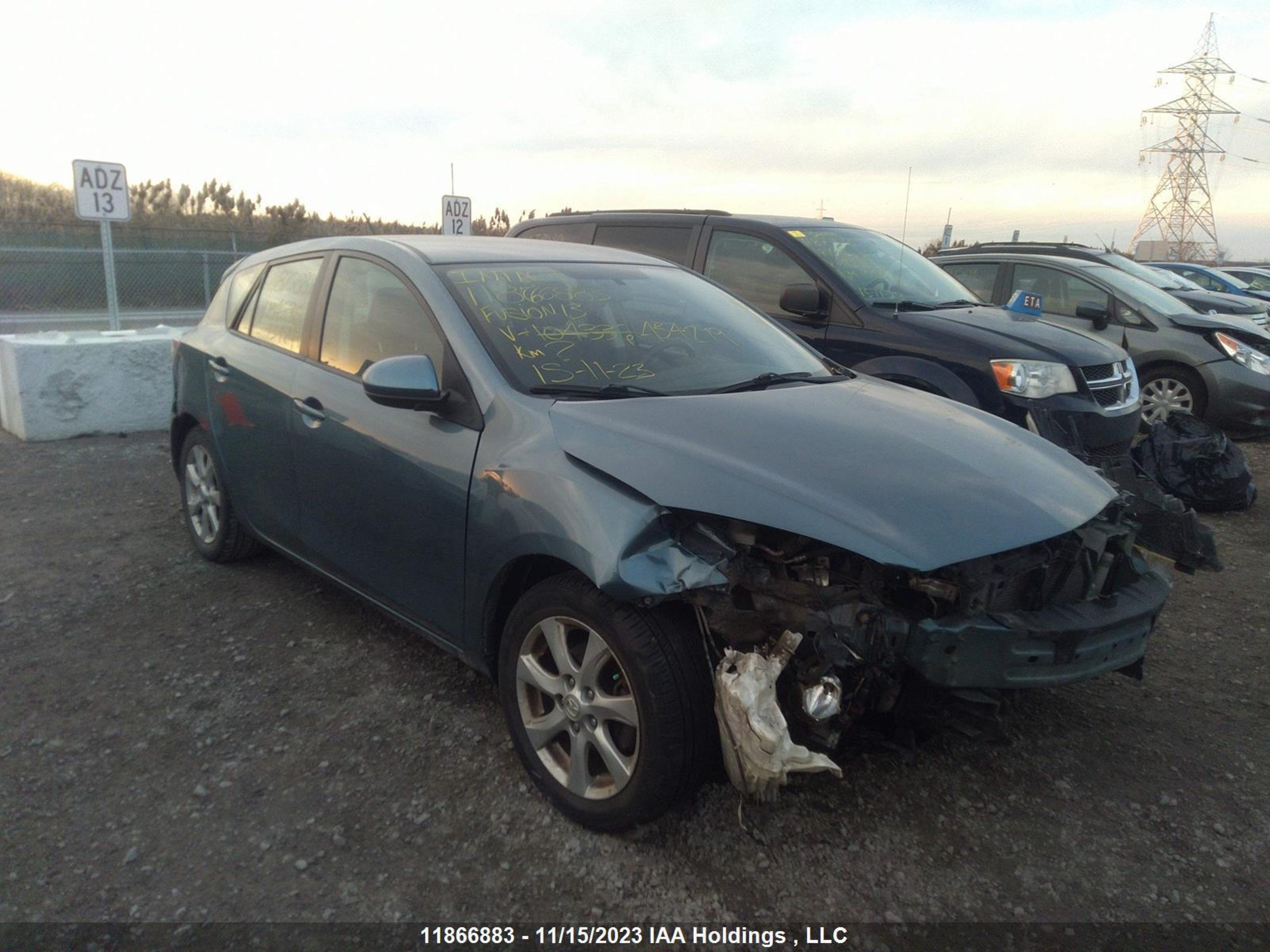 MAZDA 3 2011 jm1bl1kf1b1434299