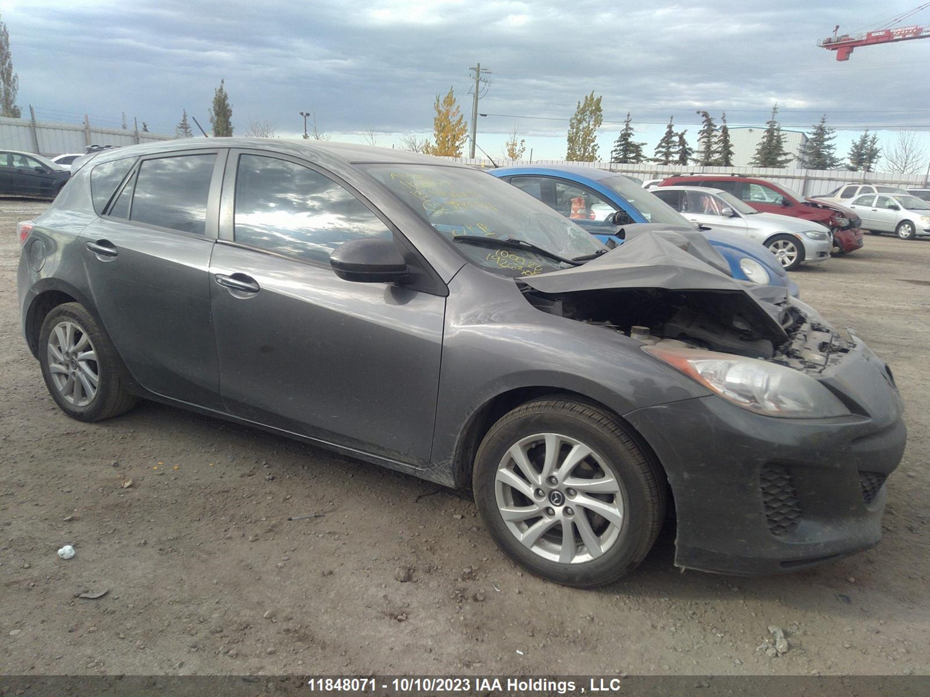 MAZDA 3 2013 jm1bl1kf2d1780994