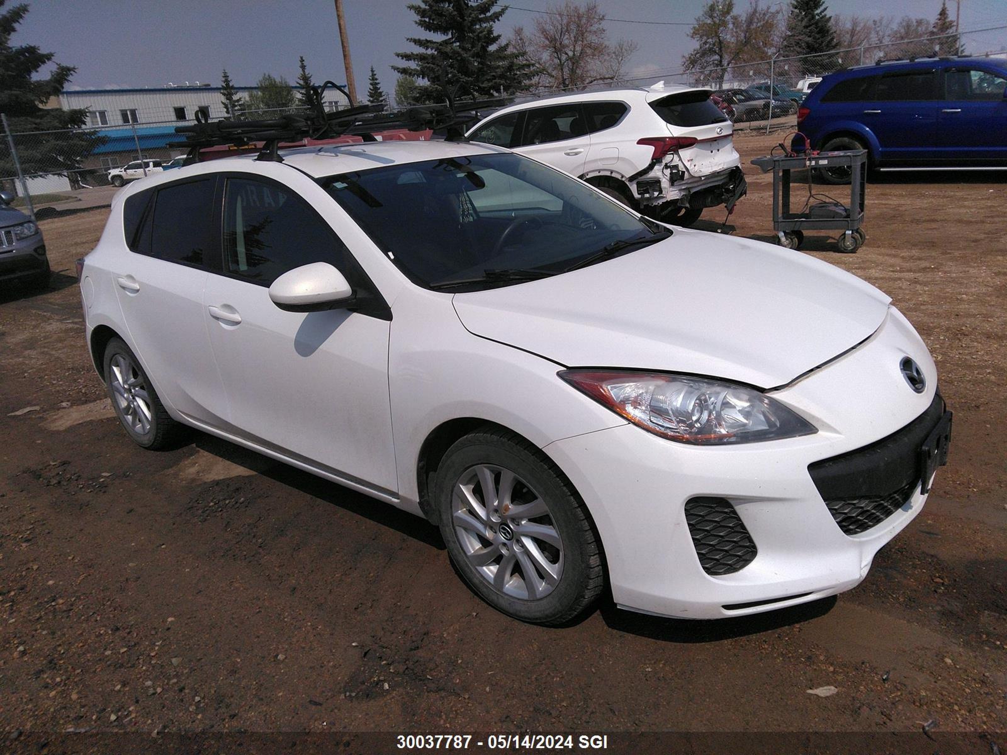 MAZDA 3 2013 jm1bl1kf4d1800324