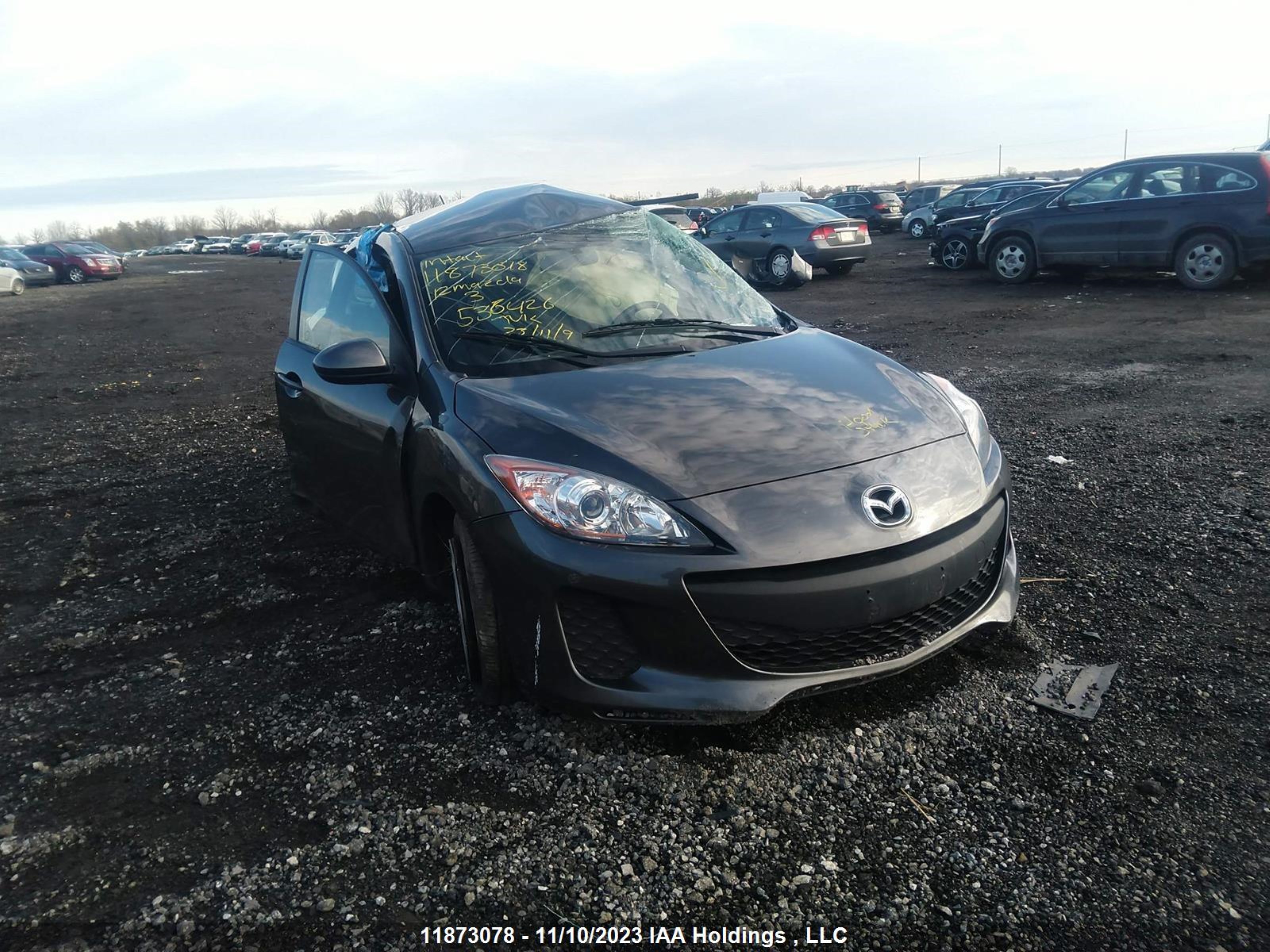 MAZDA 3 2012 jm1bl1kf8c1536426