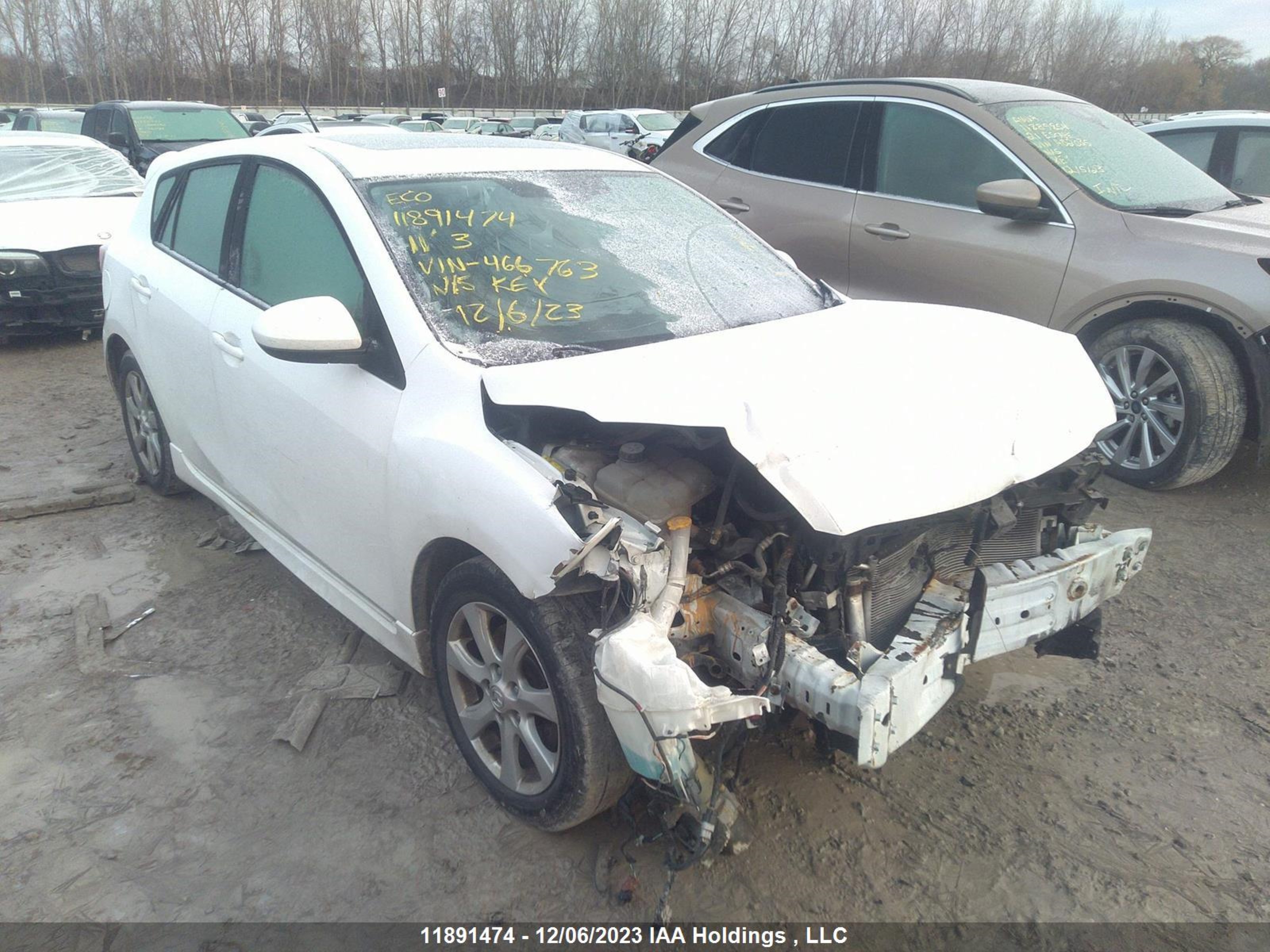 MAZDA 3 2011 jm1bl1l59b1466763