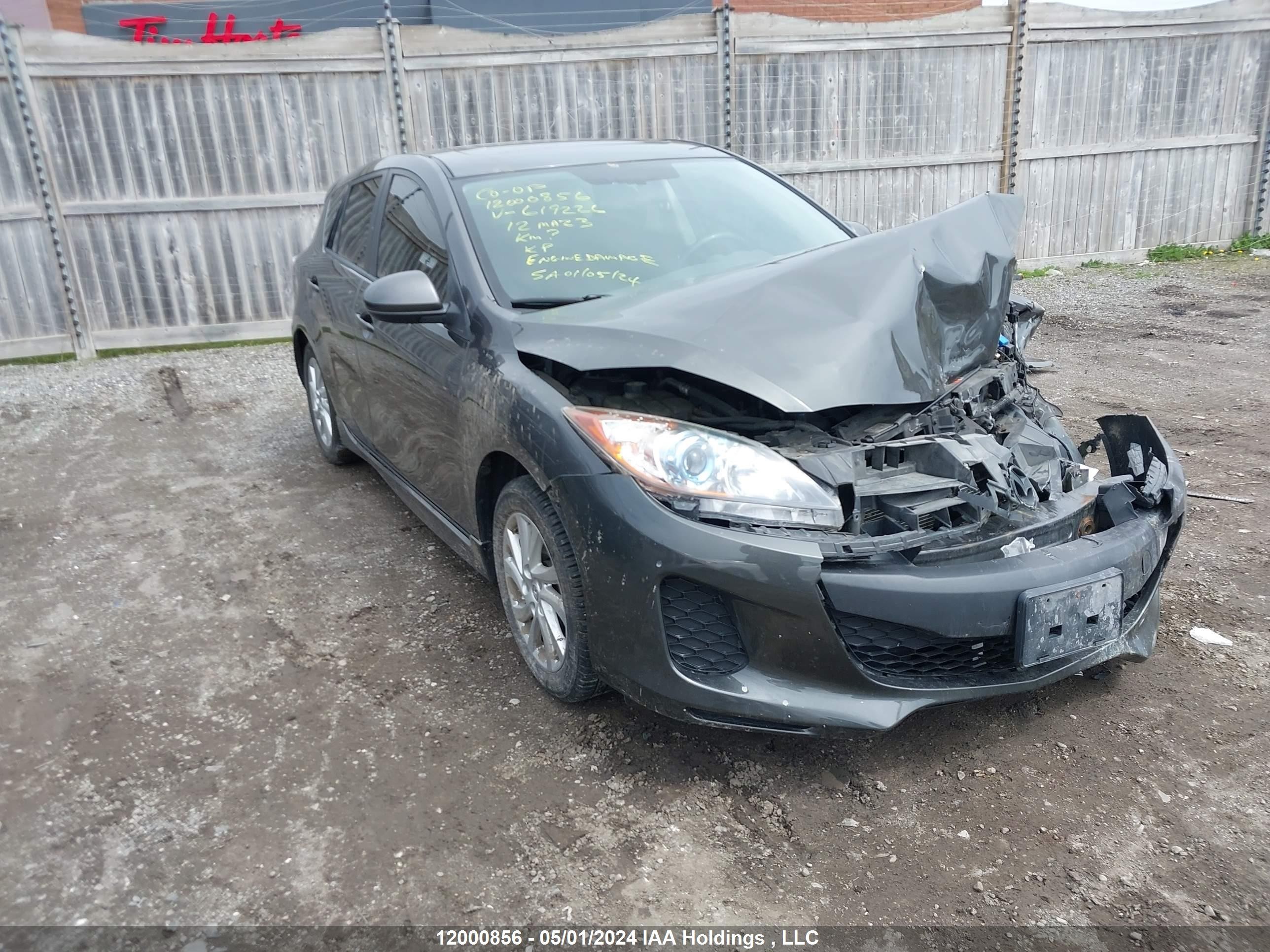 MAZDA 3 2012 jm1bl1l70c1619226