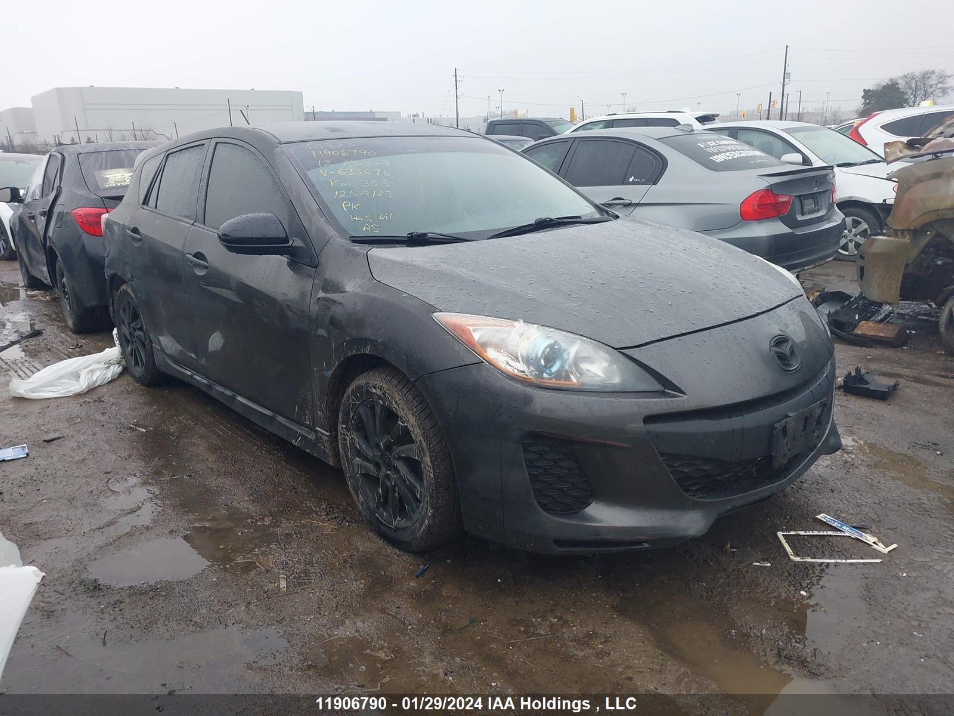 MAZDA 3 2012 jm1bl1l73c1638076