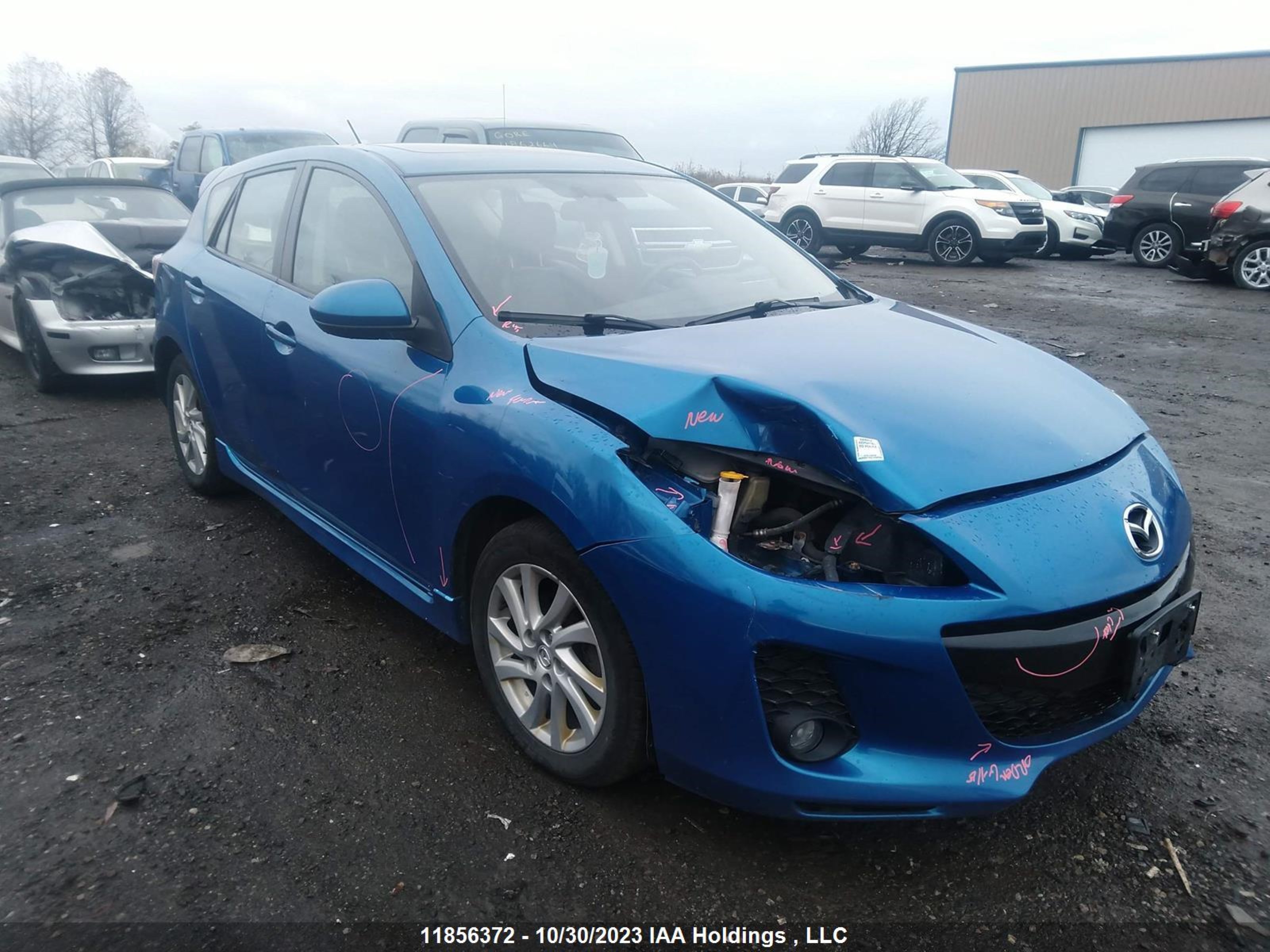 MAZDA 3 2013 jm1bl1l75d1732817