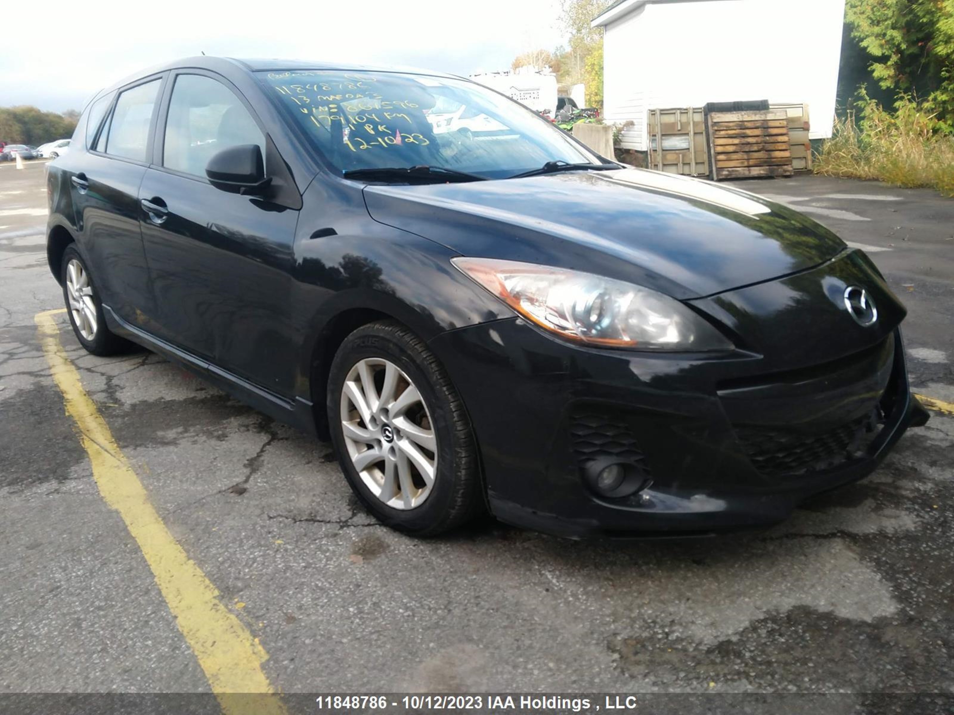 MAZDA 3 2013 jm1bl1l7xd1801596