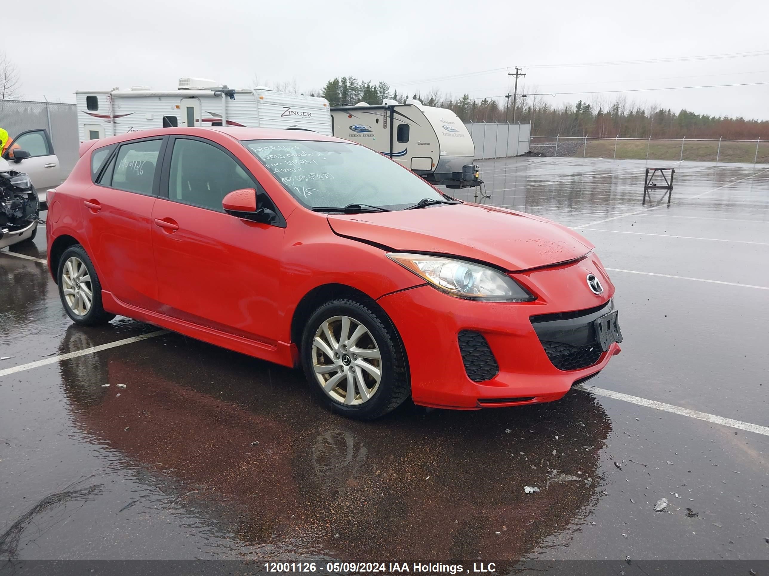 MAZDA 3 2013 jm1bl1l7xd1810251