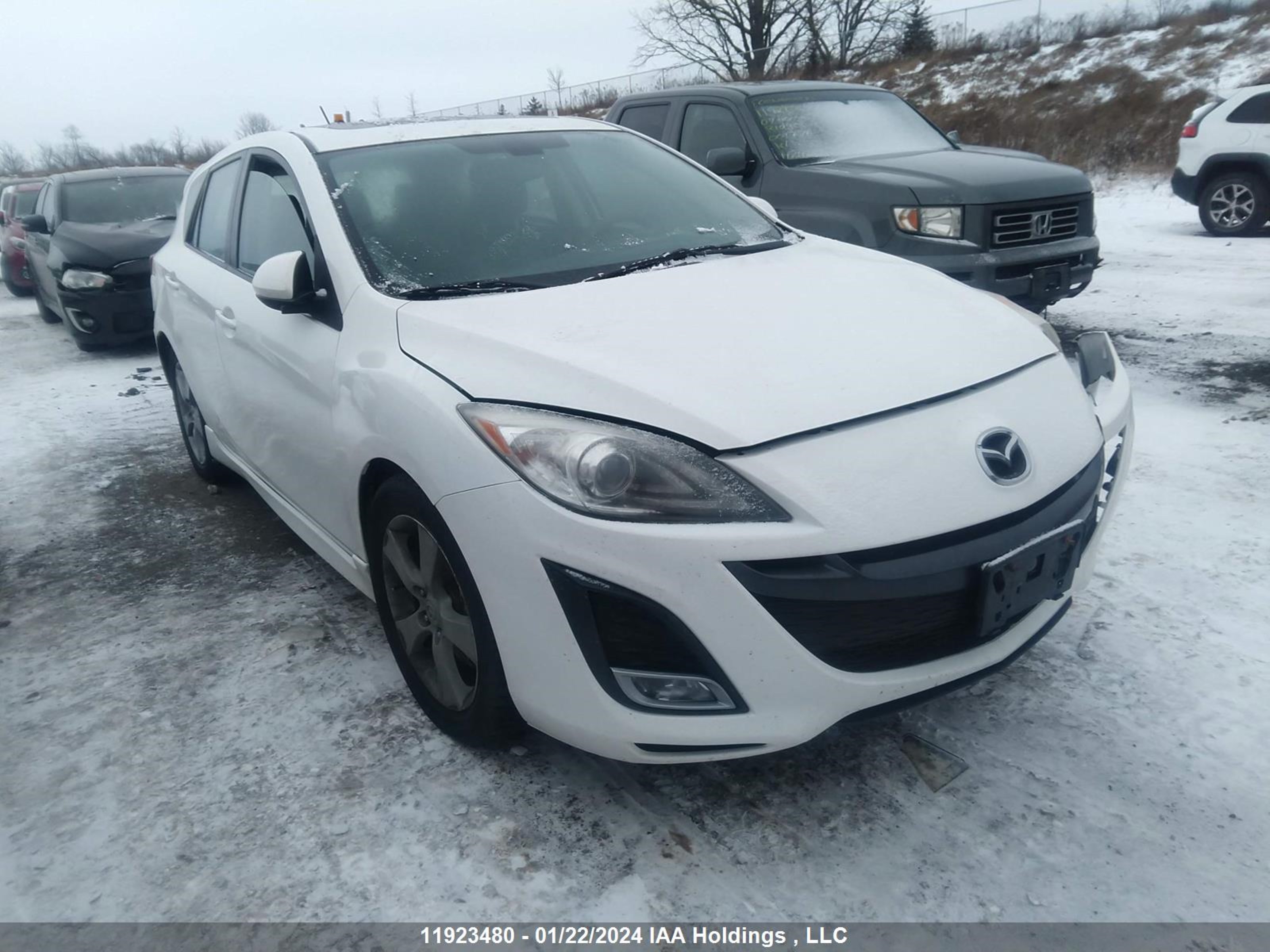 MAZDA 3 2011 jm1bl1m50b1460686