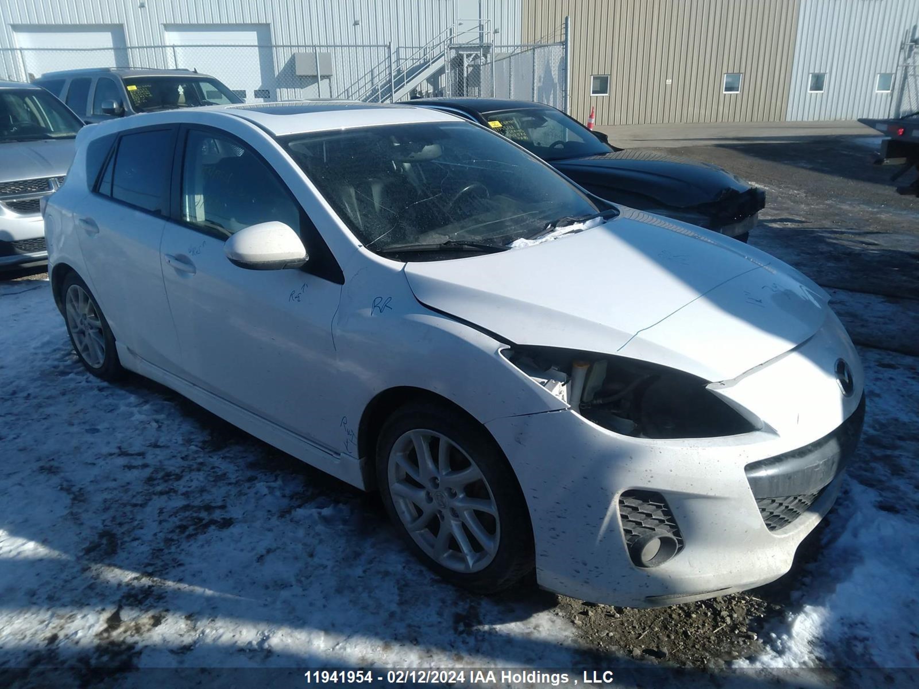 MAZDA 3 2012 jm1bl1m58c1654612