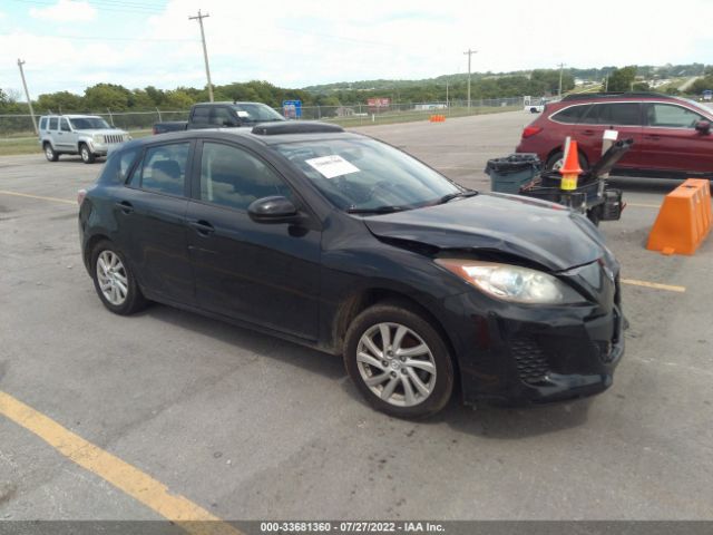 MAZDA 3 2012 jm1bl1m70c1613974