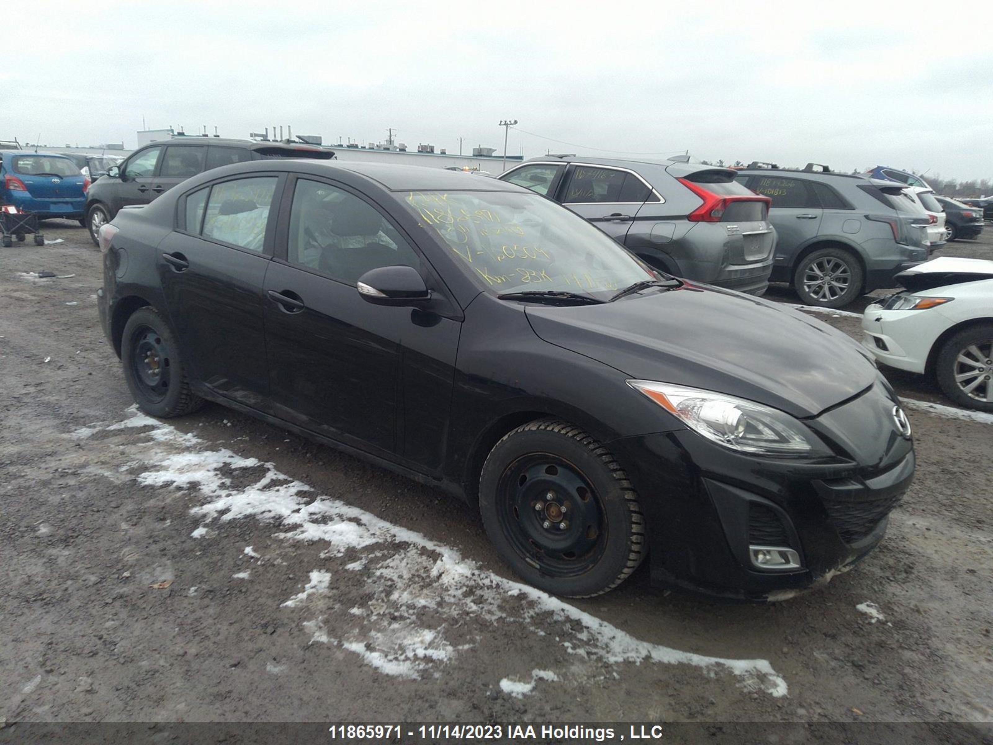 MAZDA 3 2010 jm1bl1s5xa1160509