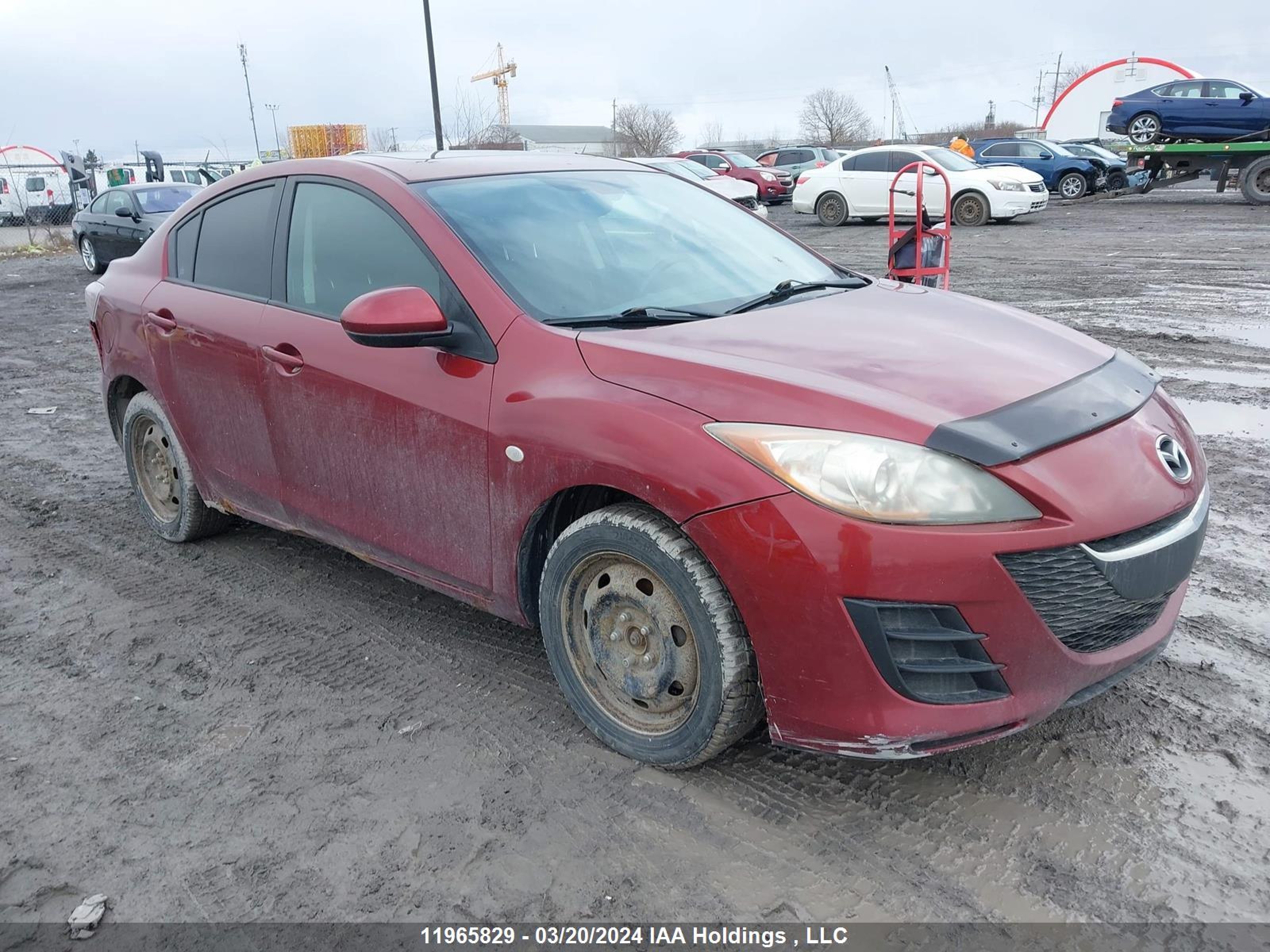 MAZDA 3 2010 jm1bl1sf0a1110615