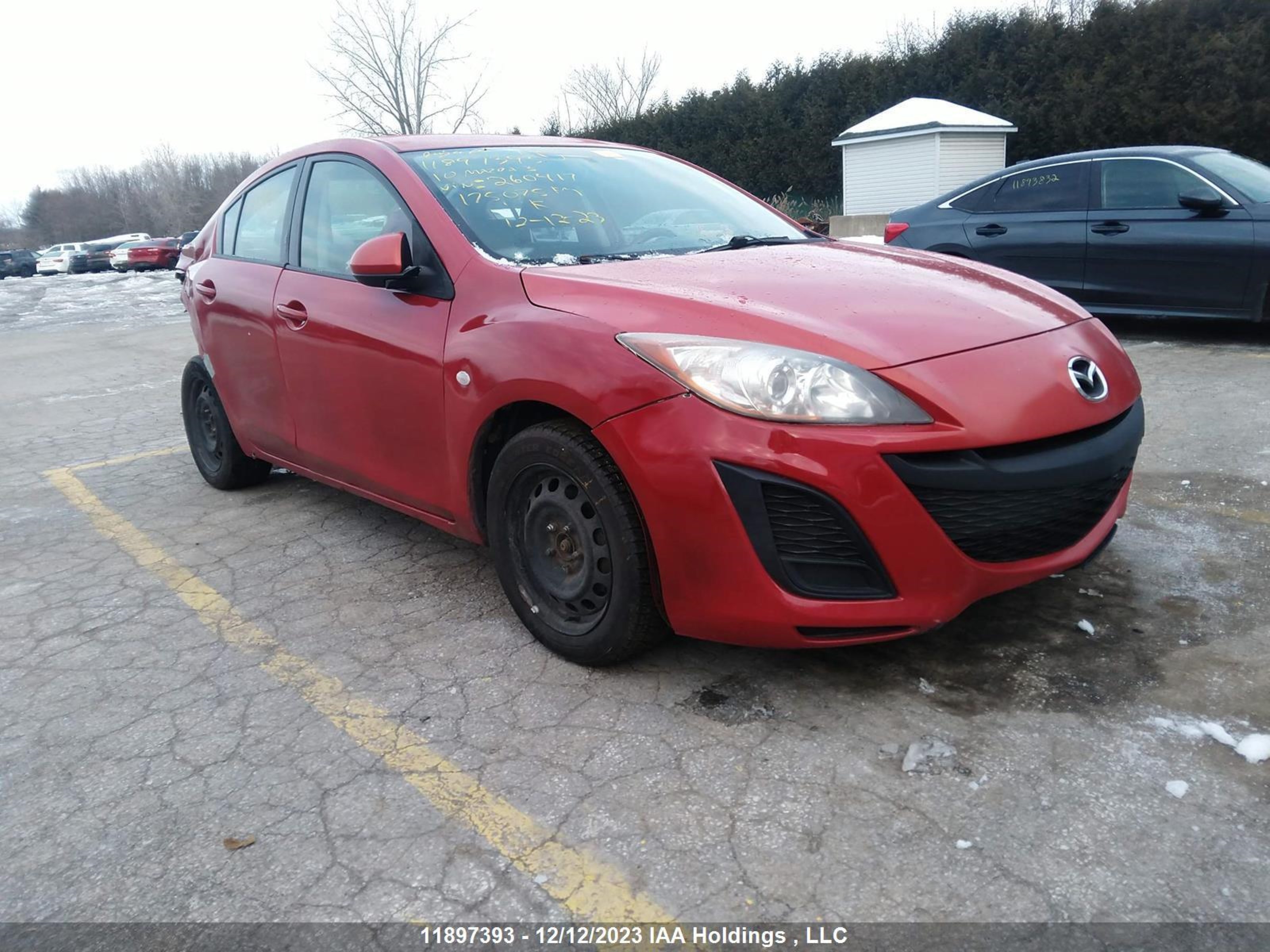 MAZDA 3 2010 jm1bl1sf0a1260417