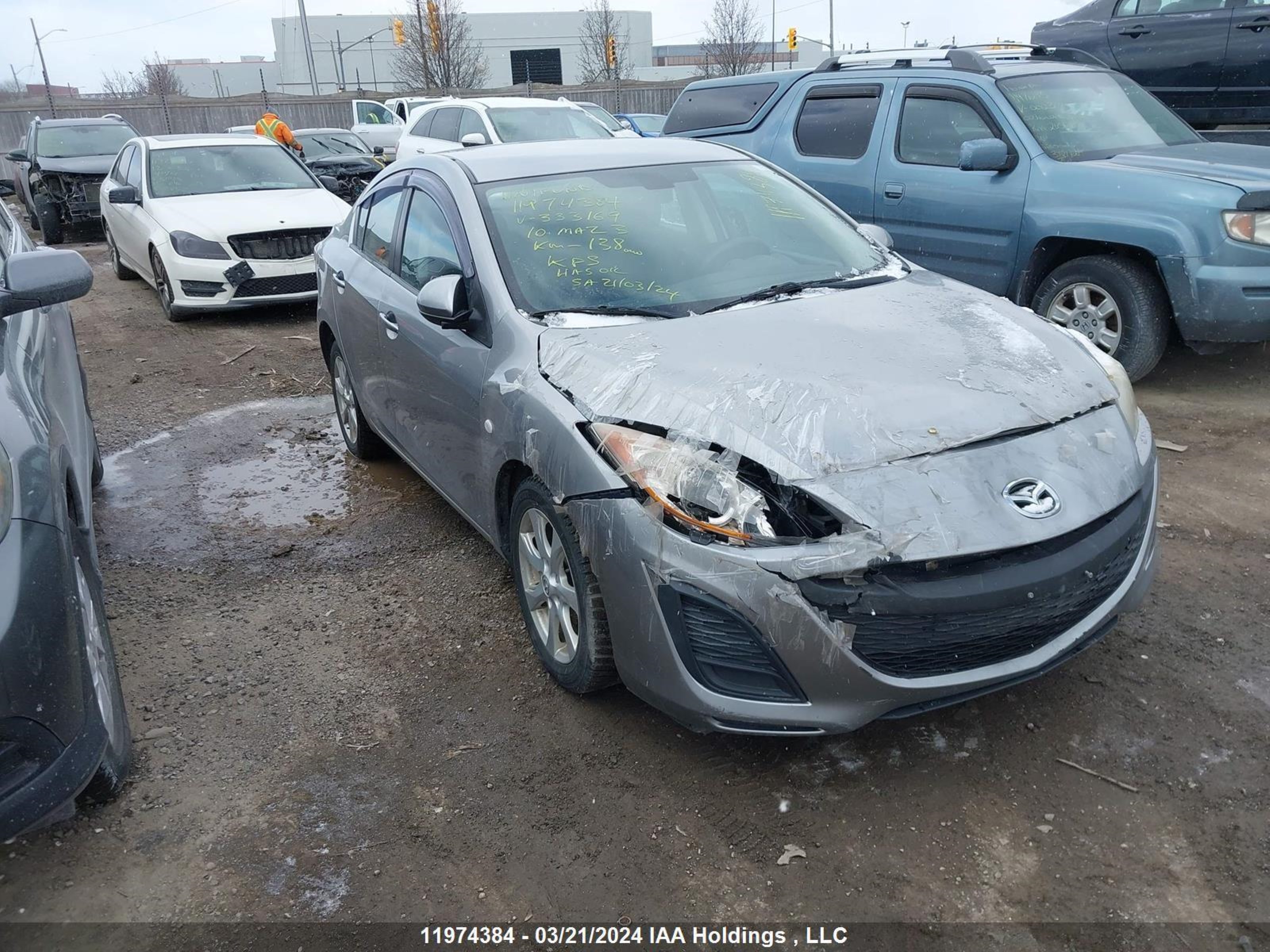 MAZDA 3 2010 jm1bl1sf0a1333169