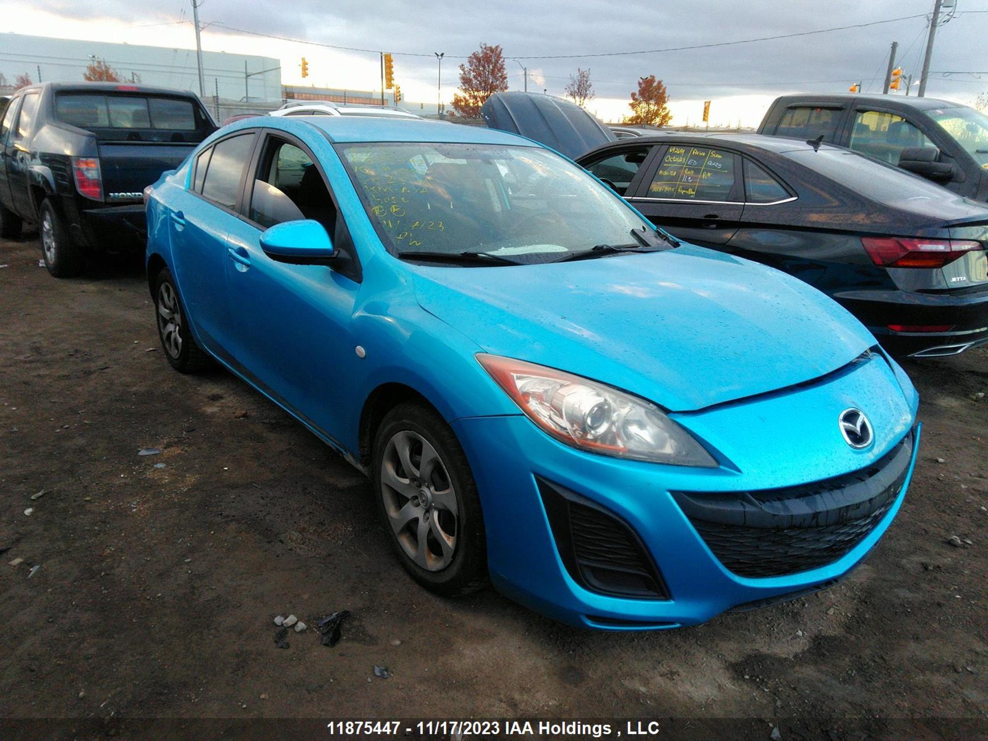 MAZDA 3 2010 jm1bl1sf3a1251419