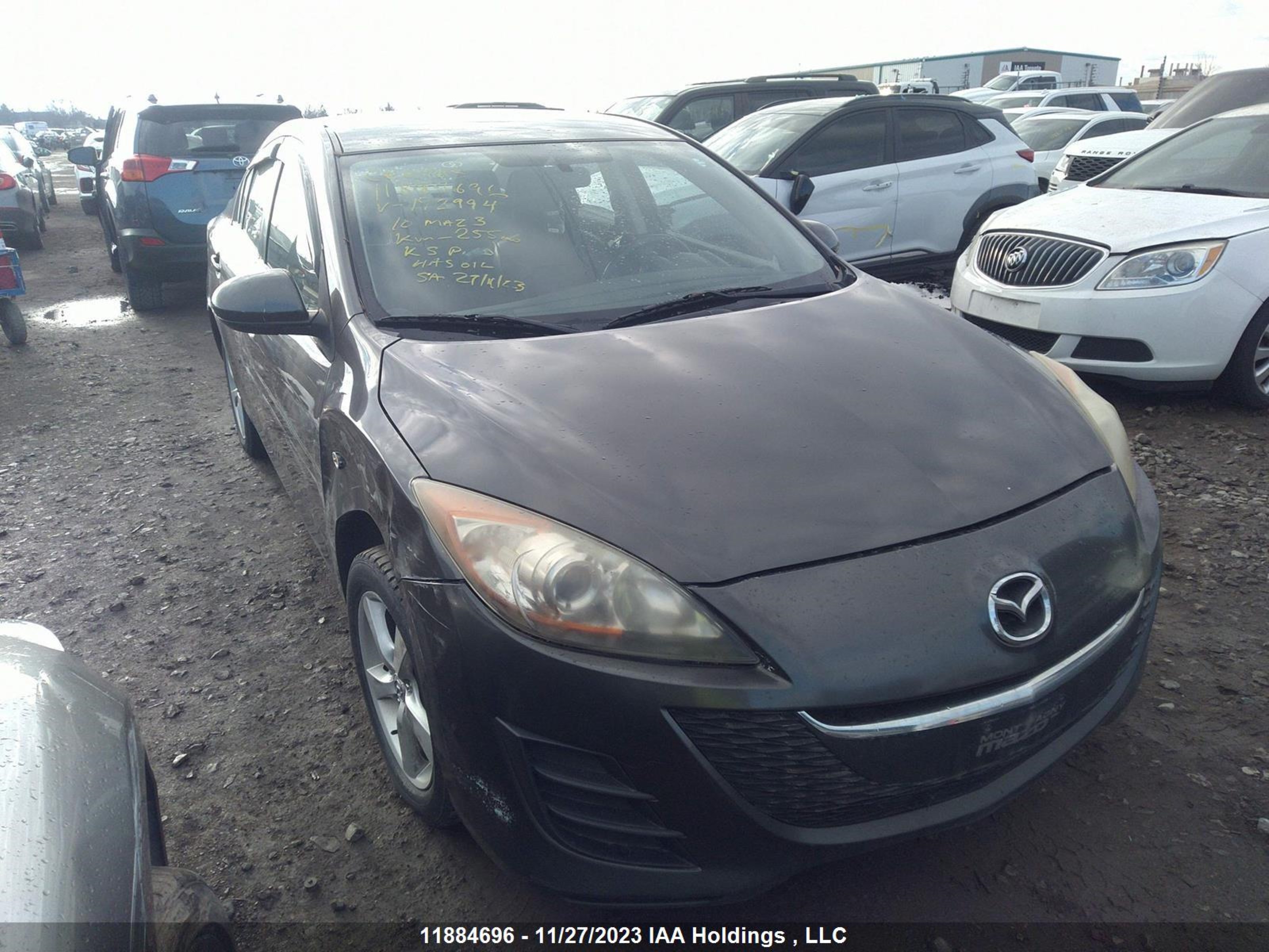 MAZDA 3 2010 jm1bl1sf4a1192994