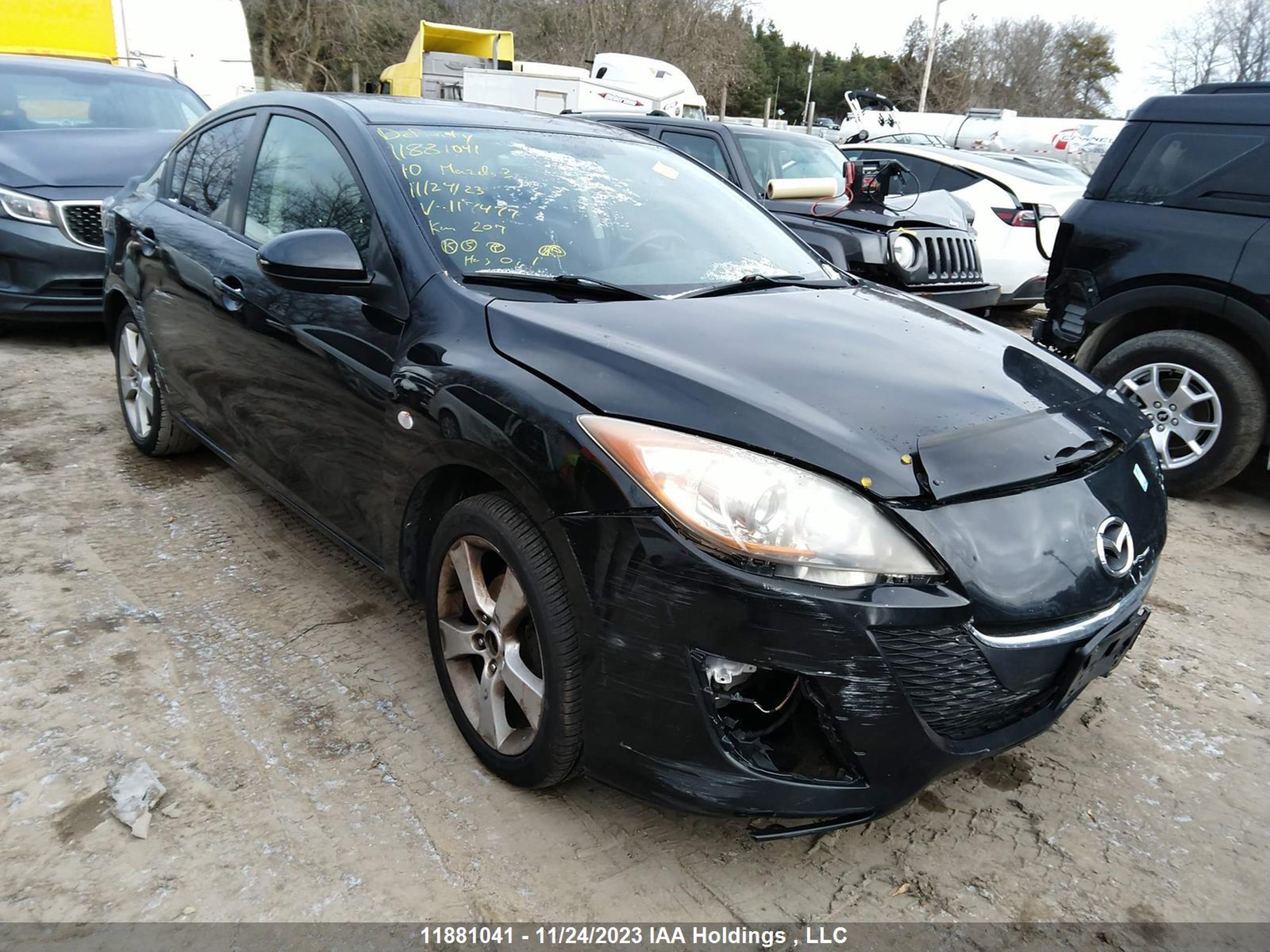 MAZDA 3 2010 jm1bl1sf5a1117477