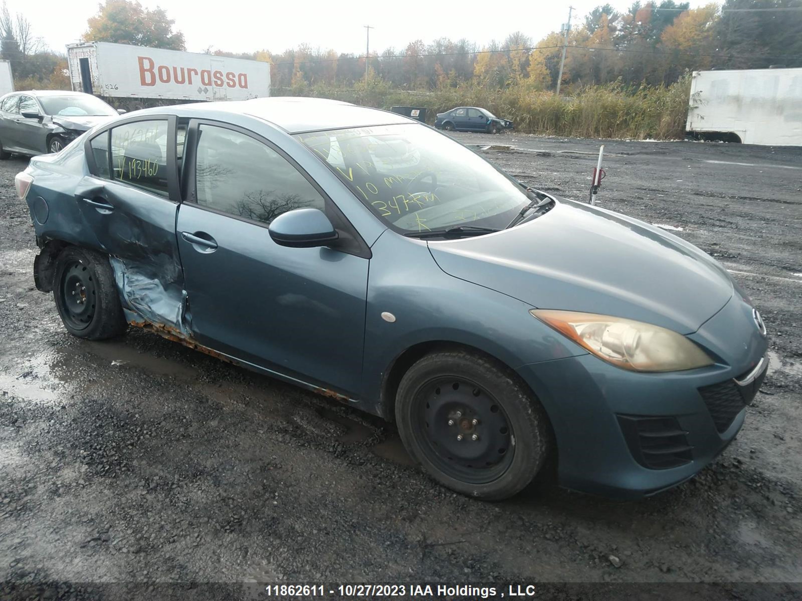 MAZDA 3 2010 jm1bl1sf5a1193460