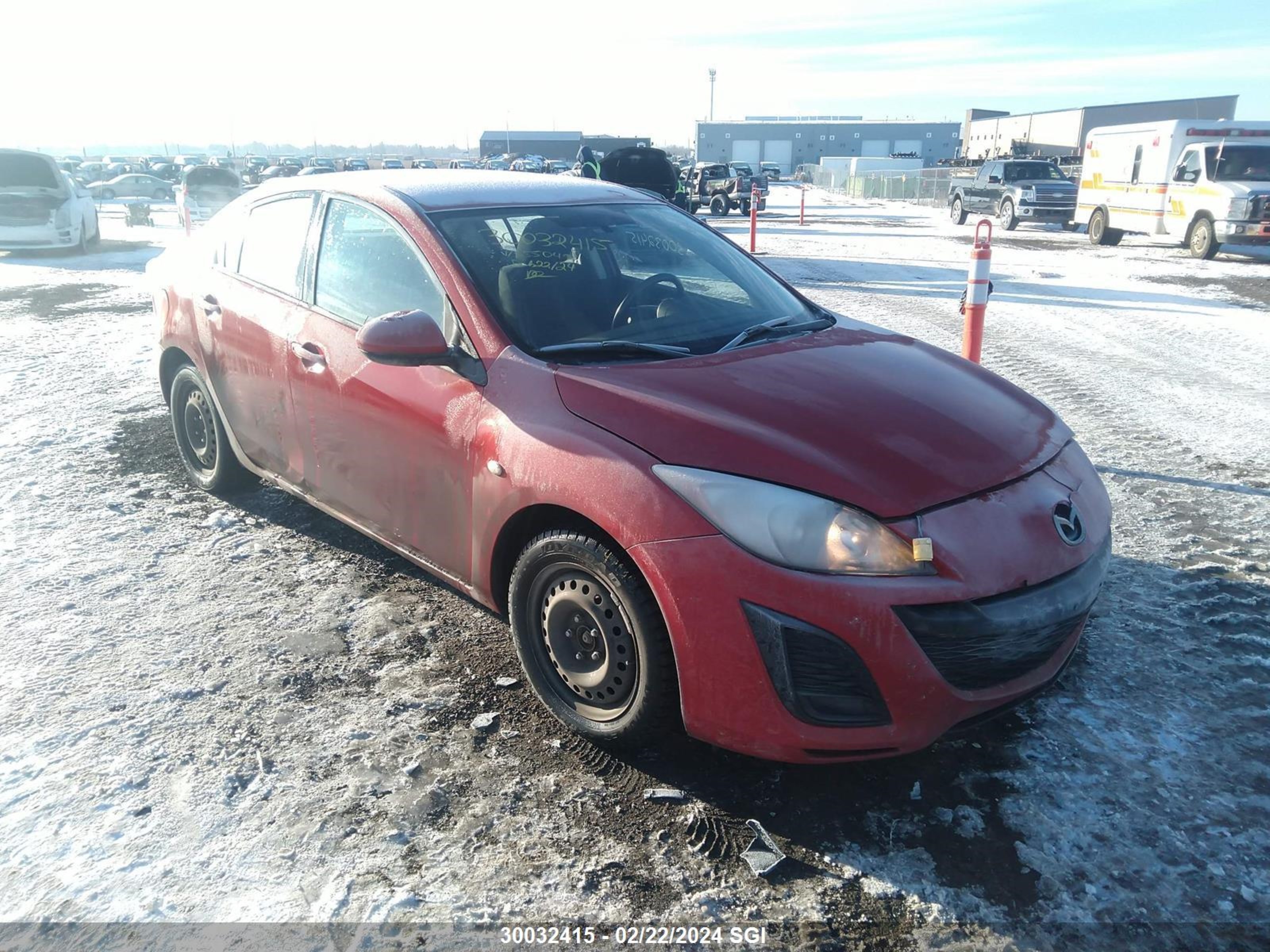 MAZDA 3 2010 jm1bl1sf5a1255049