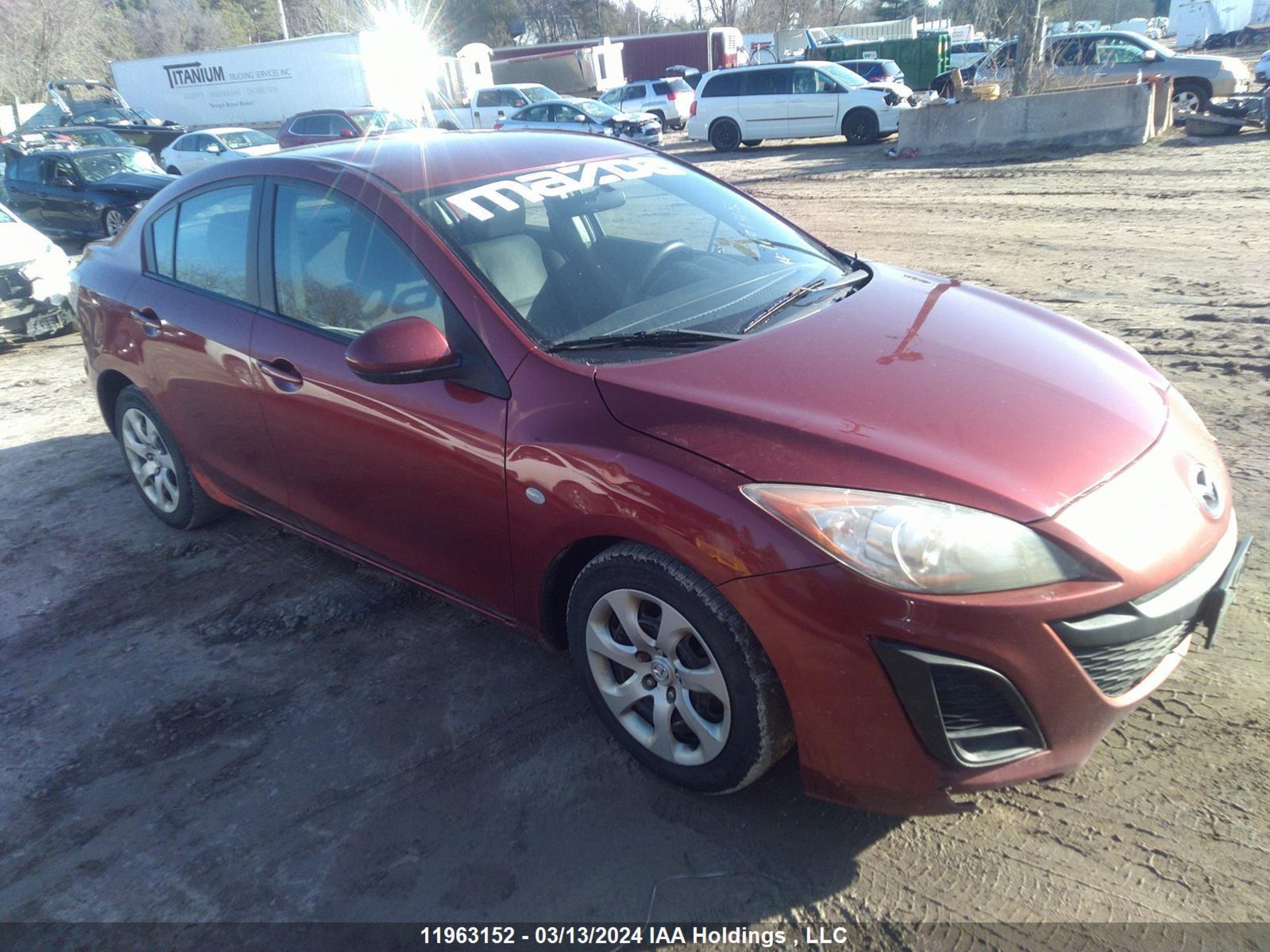 MAZDA 3 2010 jm1bl1sf5a1290447