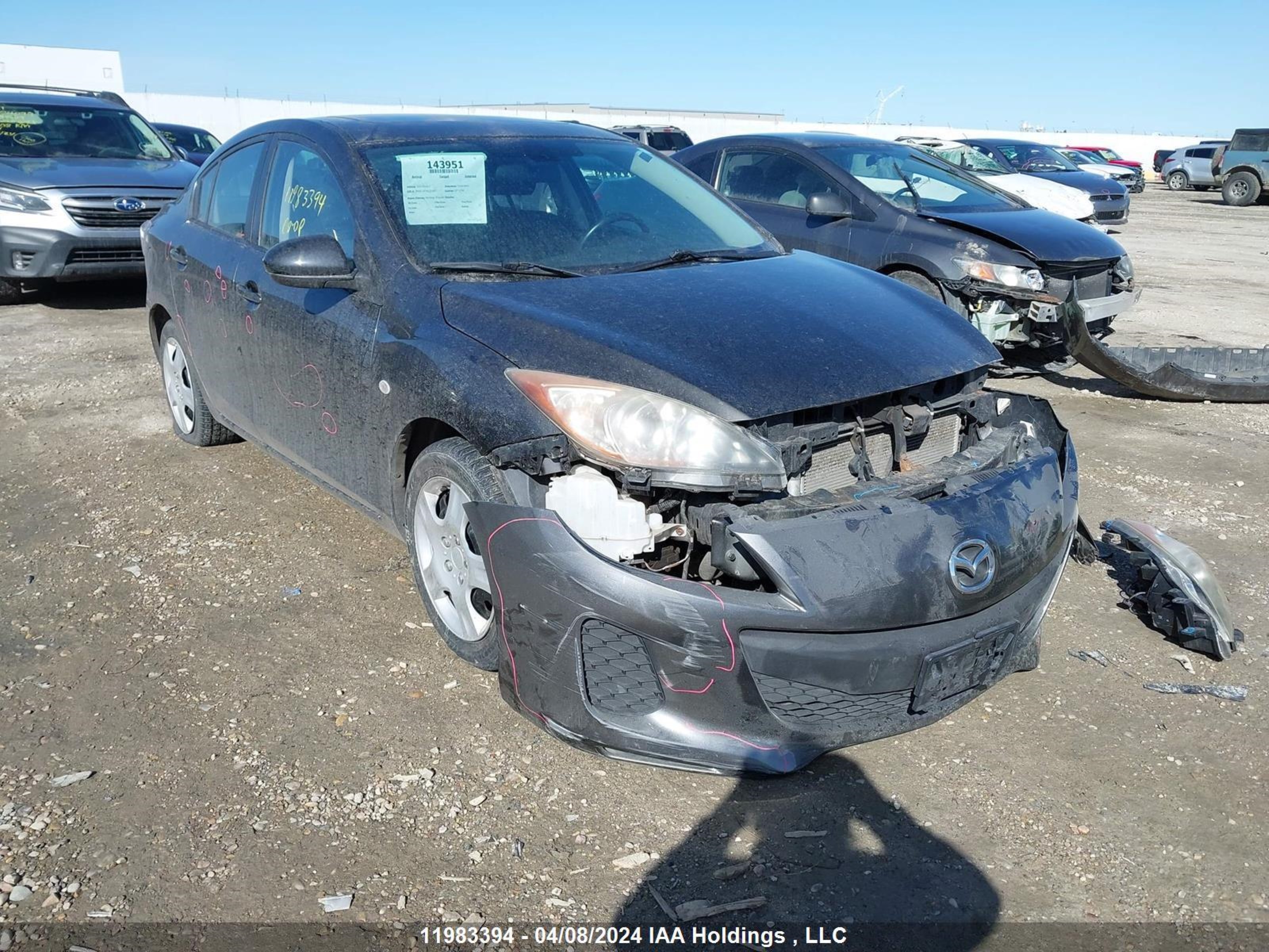 MAZDA 3 2010 jm1bl1sf7a1251407