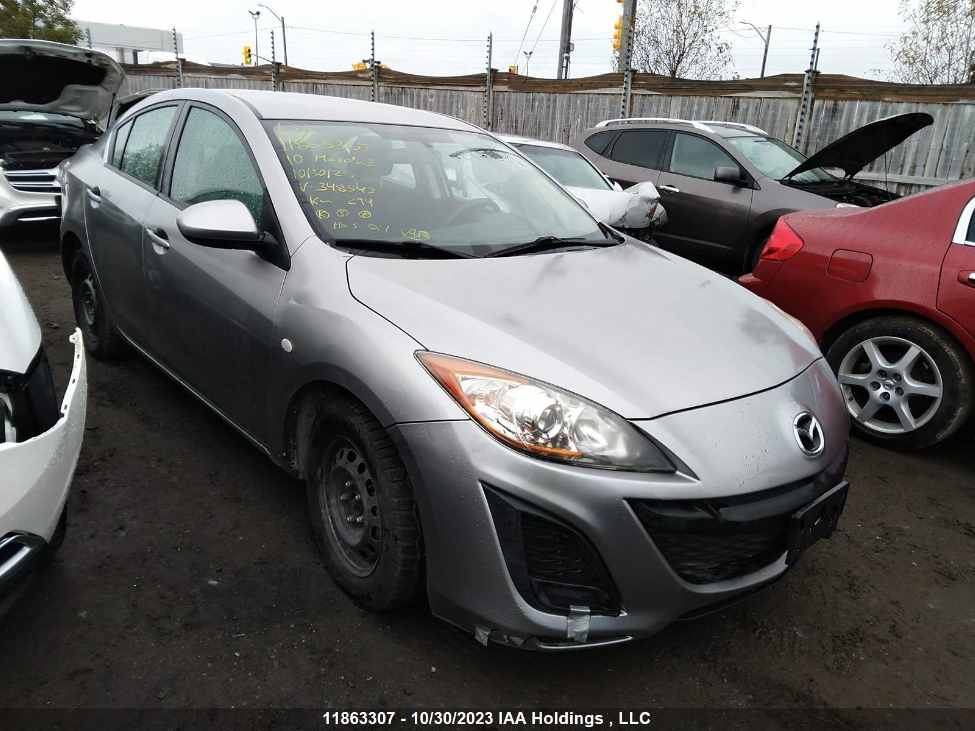 MAZDA 3 2010 jm1bl1sf7a1348543