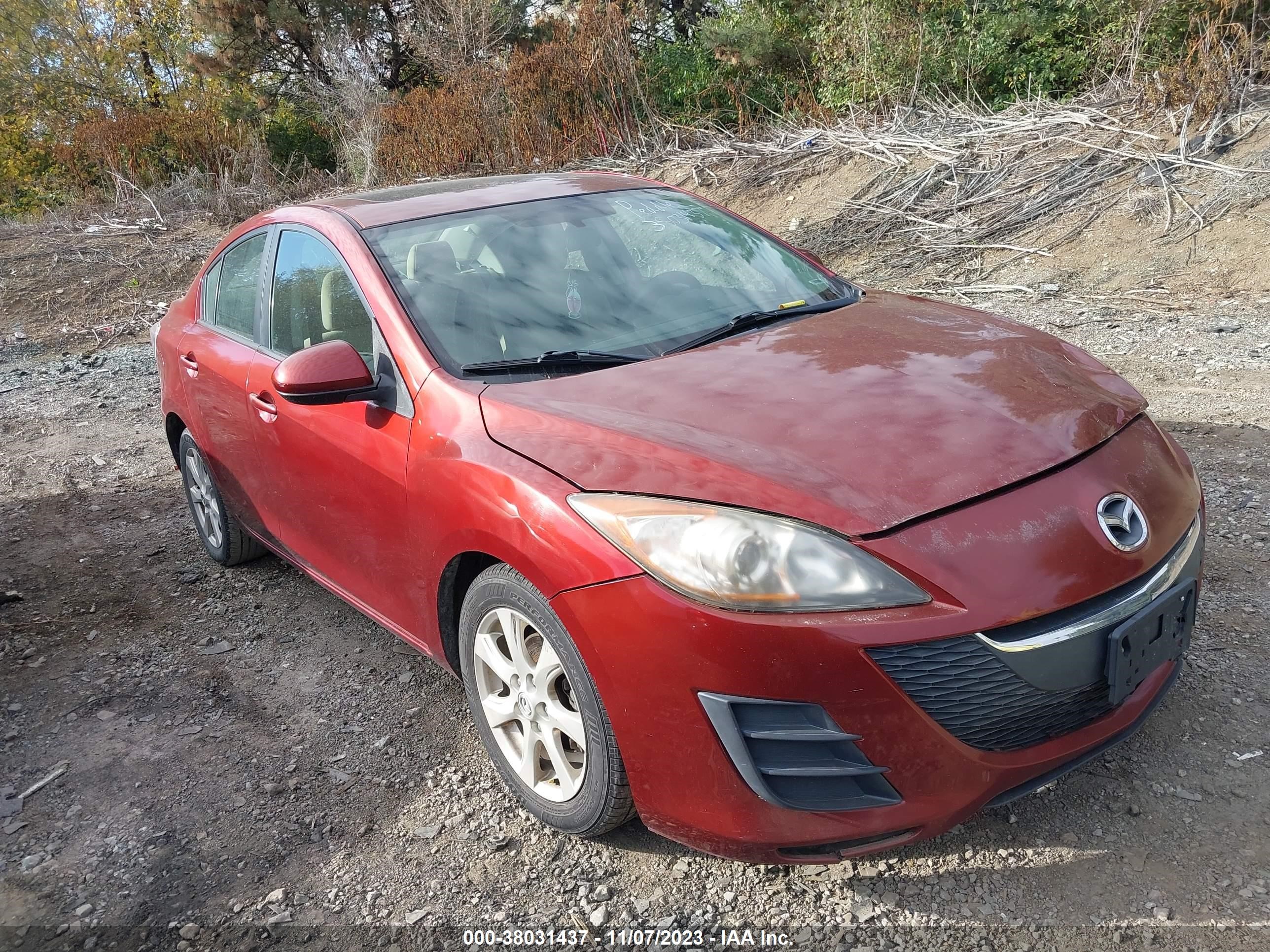 MAZDA 3 2010 jm1bl1sf8a1157438