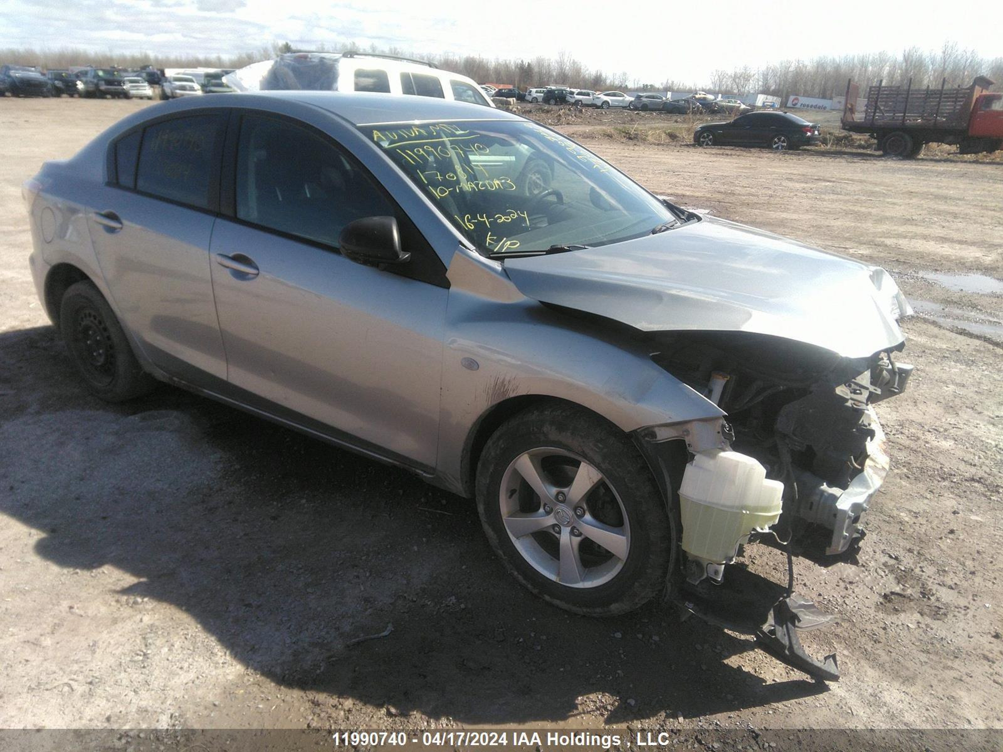 MAZDA 3 2010 jm1bl1sf9a1170814