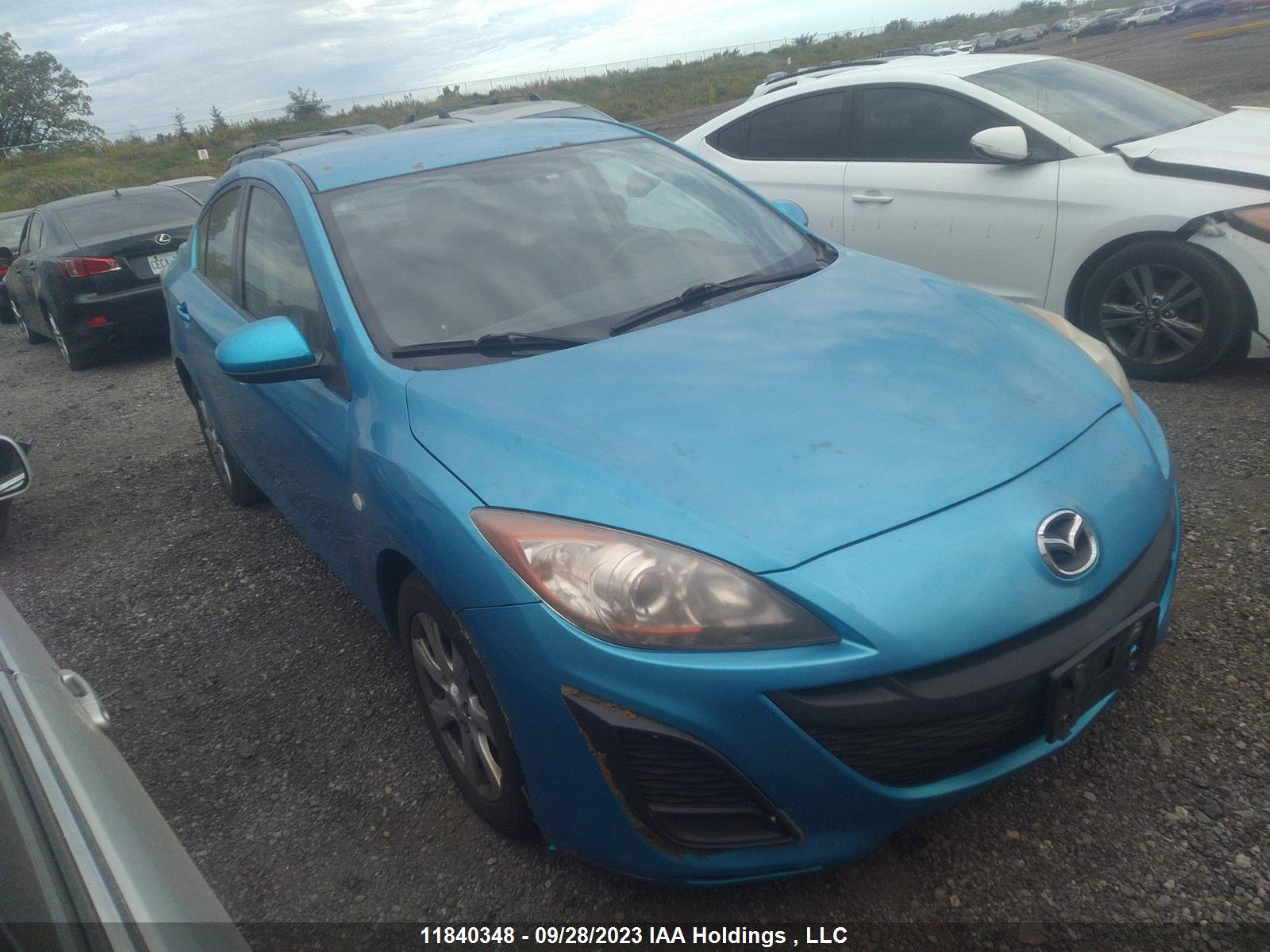 MAZDA 3 2010 jm1bl1sf9a1248377