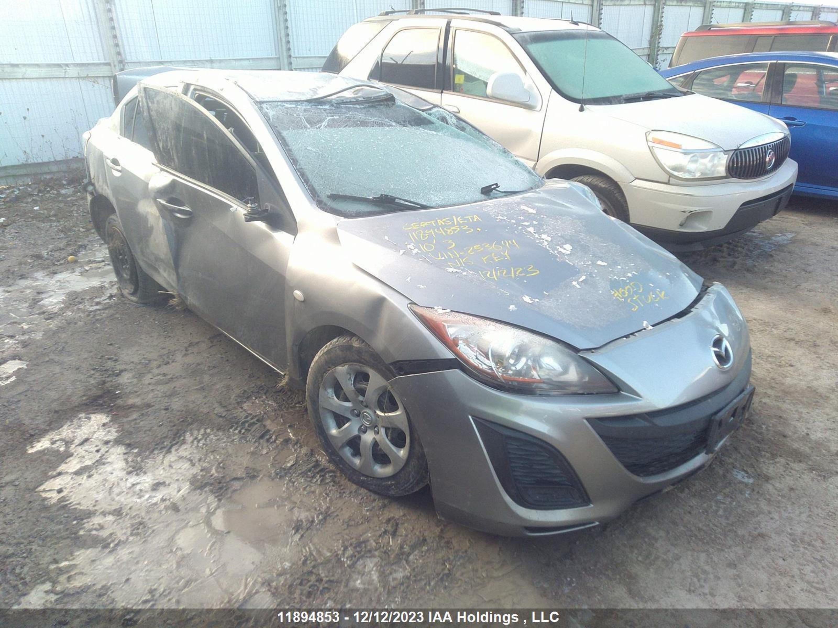 MAZDA 3 2010 jm1bl1sf9a1253644