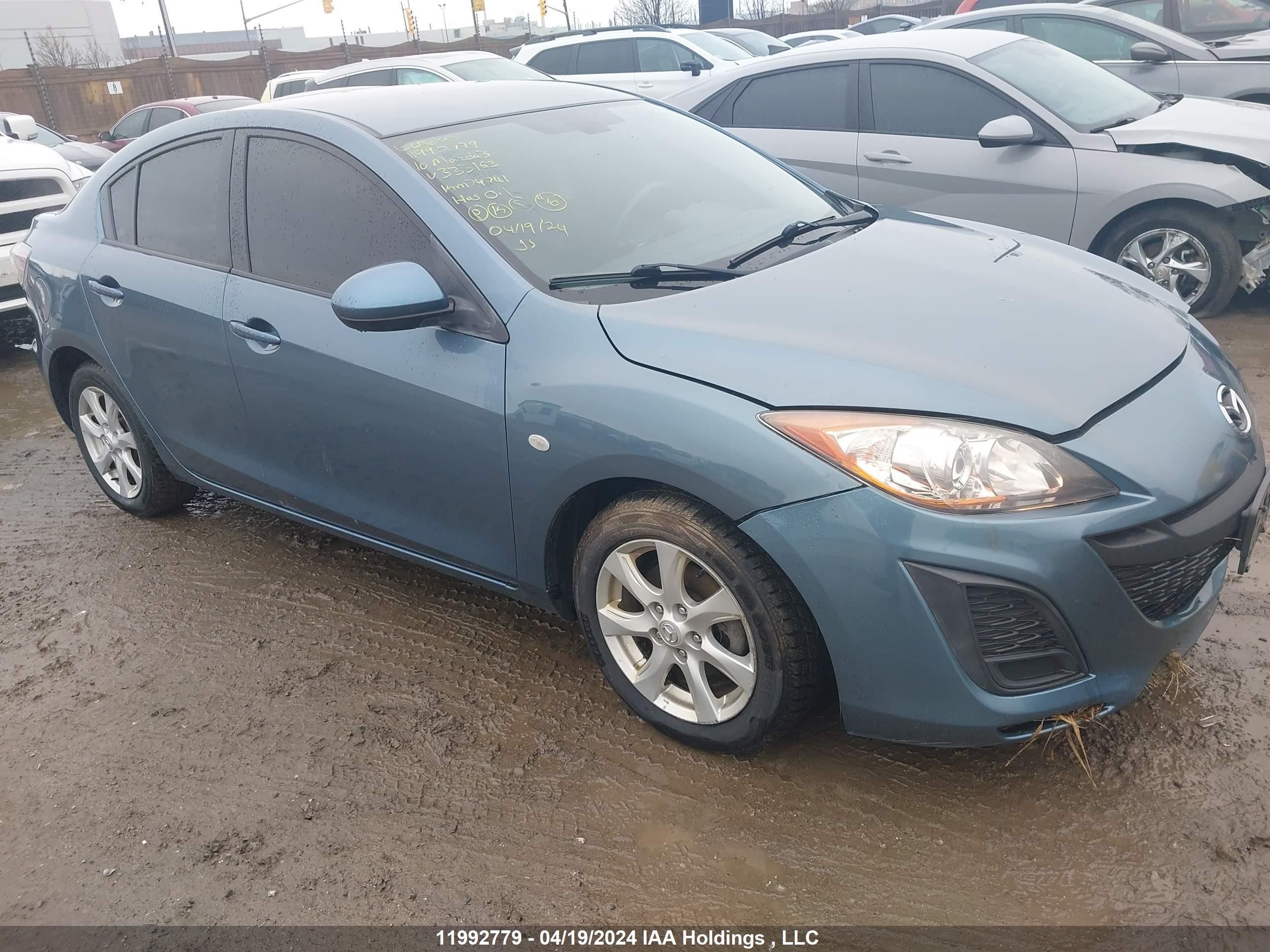 MAZDA 3 2010 jm1bl1sfxa1333163