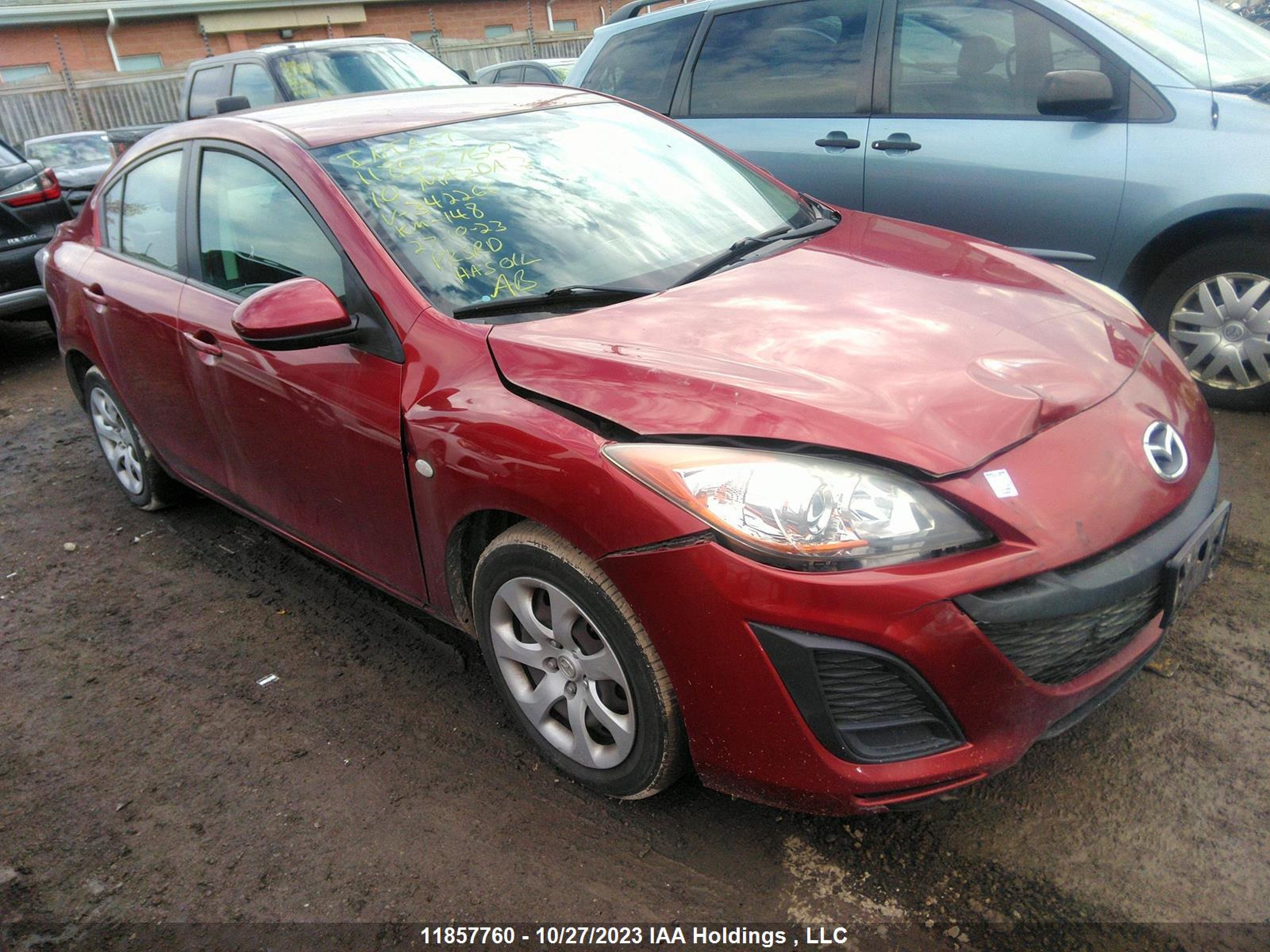 MAZDA 3 2010 jm1bl1sfxa1342266