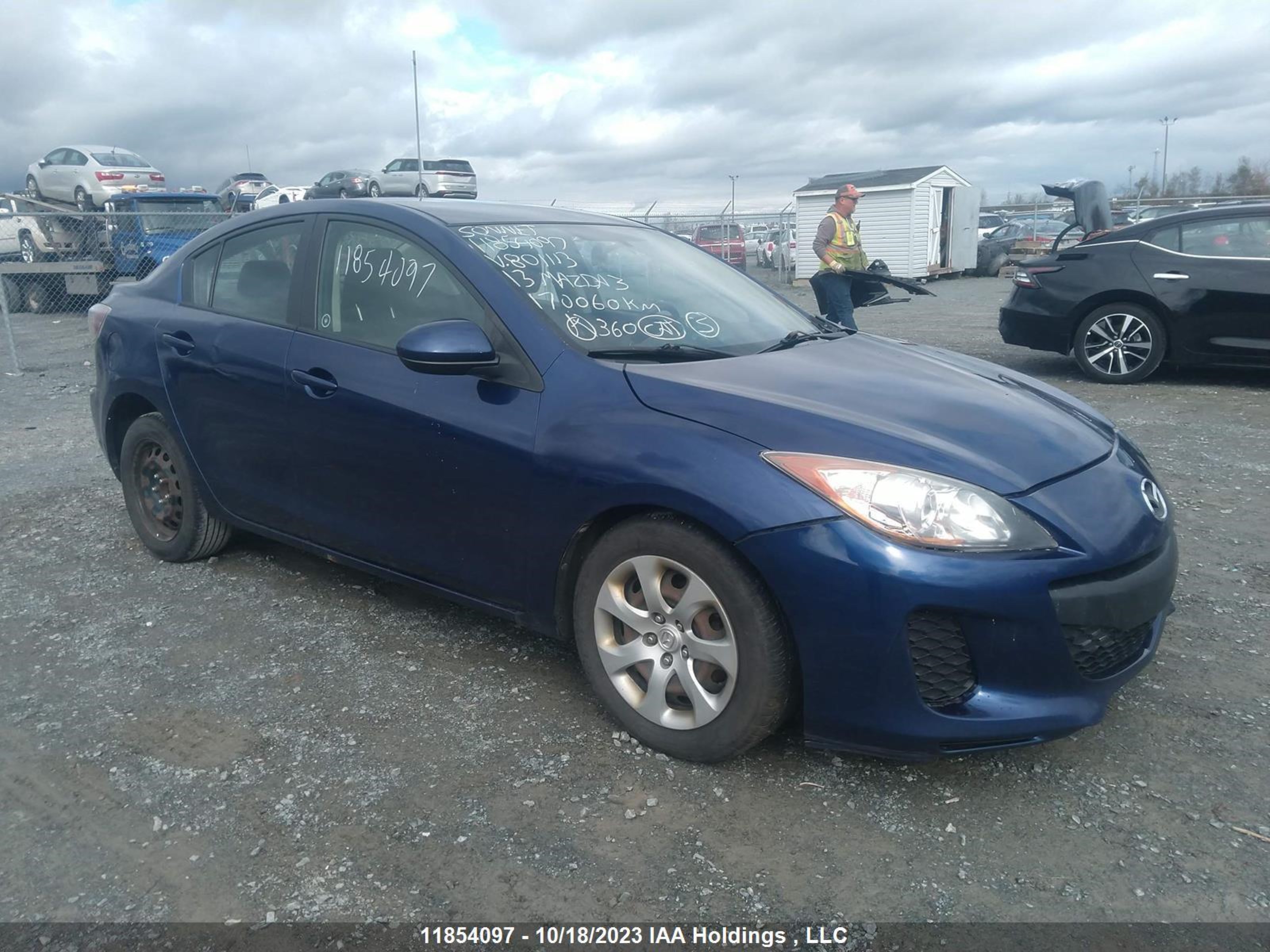 MAZDA 3 2013 jm1bl1uf0d1801113