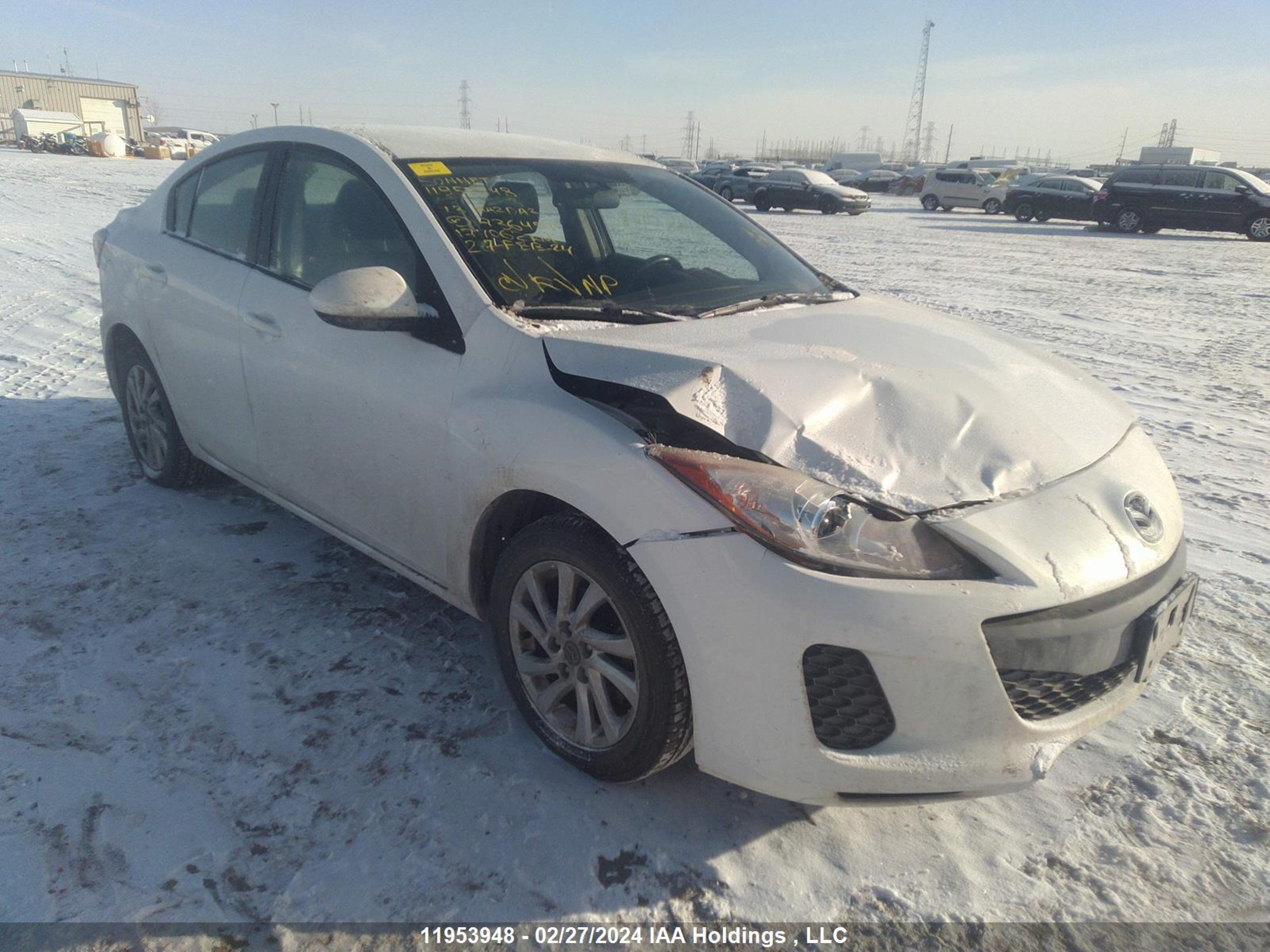 MAZDA 3 2013 jm1bl1uf1d1736451