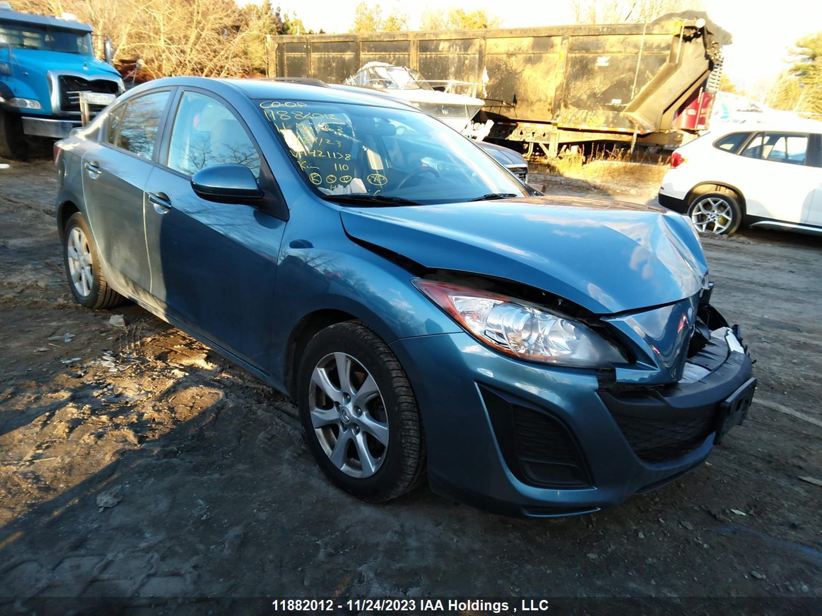 MAZDA 3 2011 jm1bl1uf4b1421138