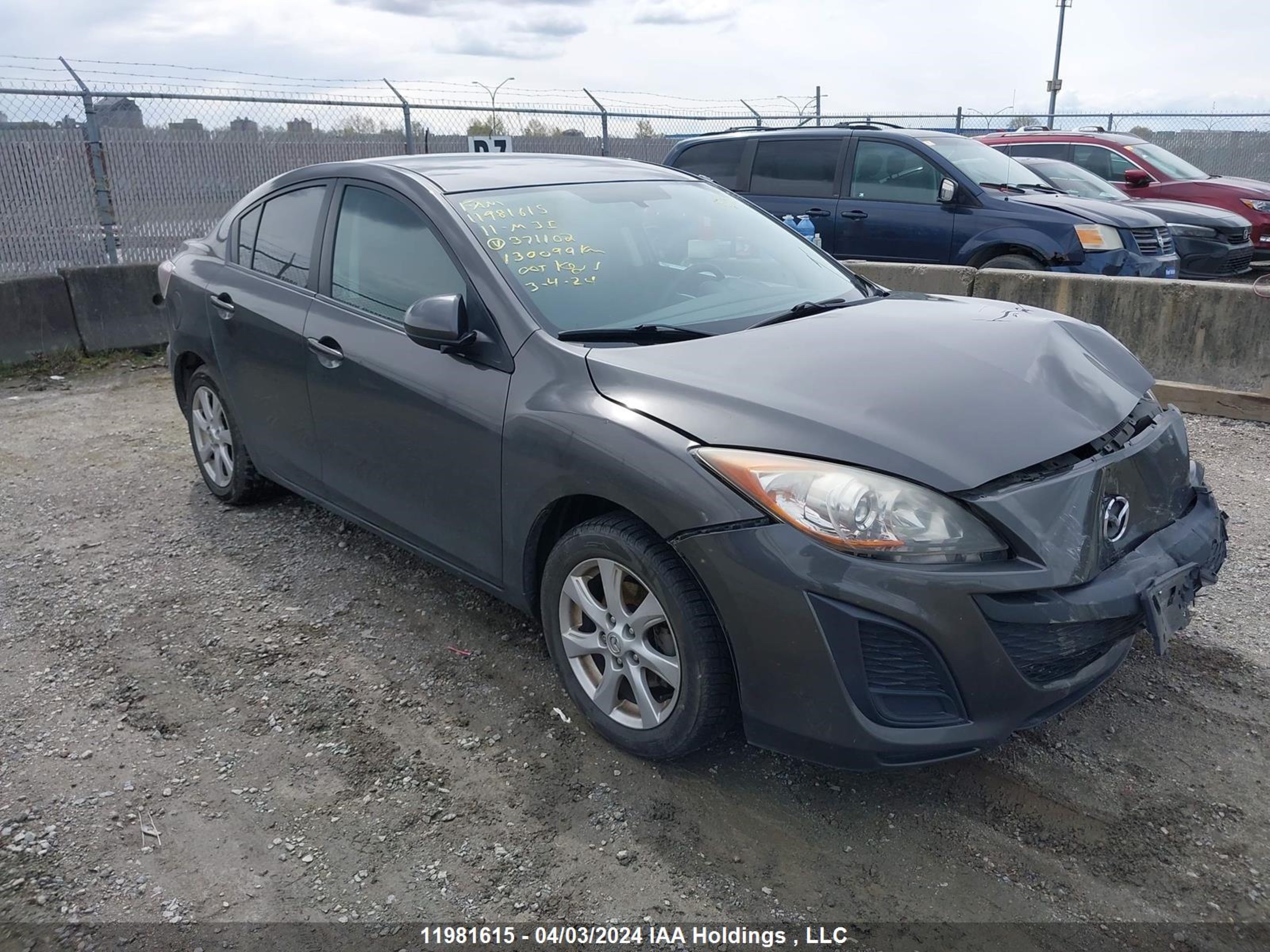 MAZDA 3 2011 jm1bl1uf6b1371102