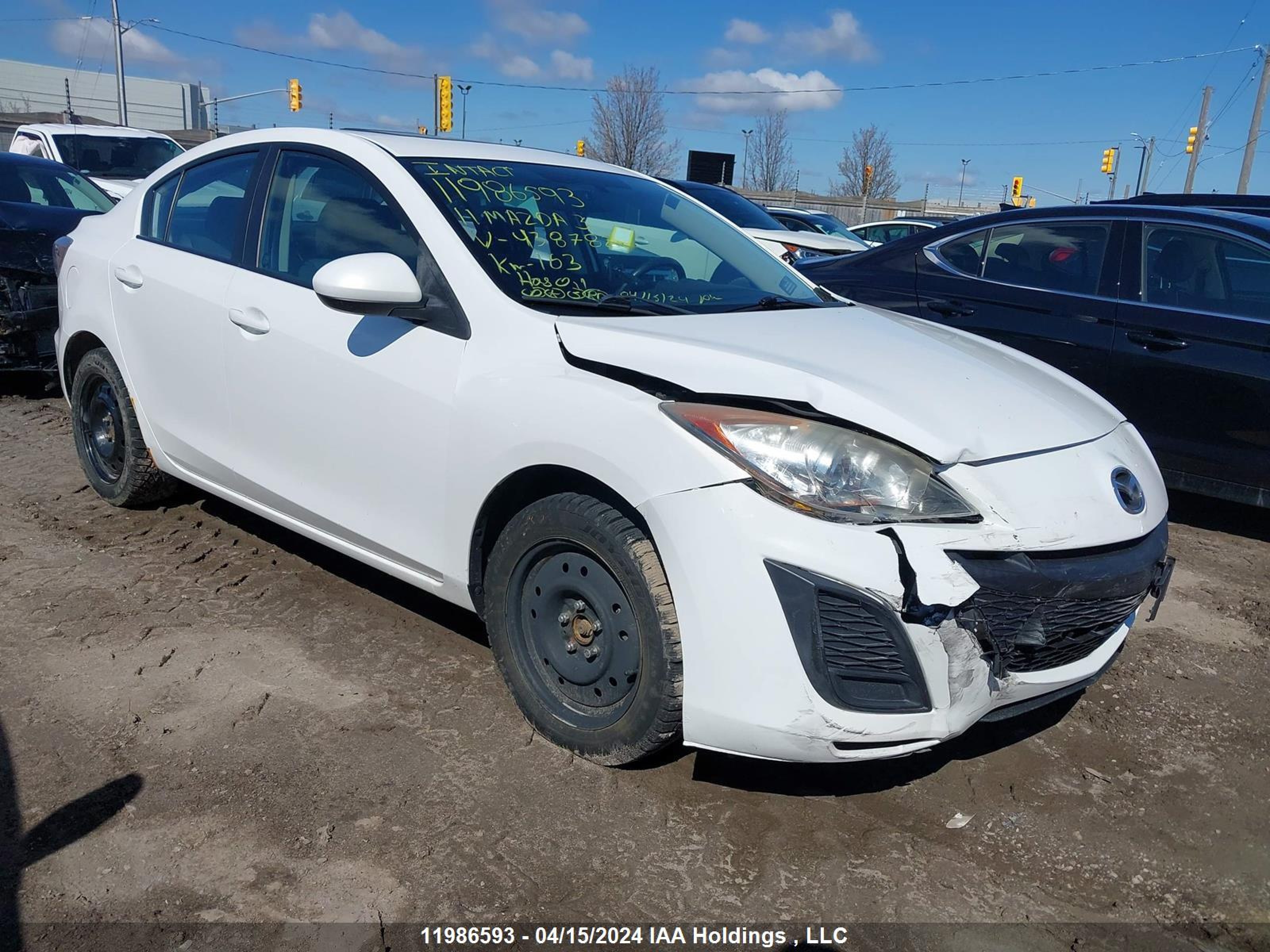 MAZDA 3 2011 jm1bl1uf6b1438782