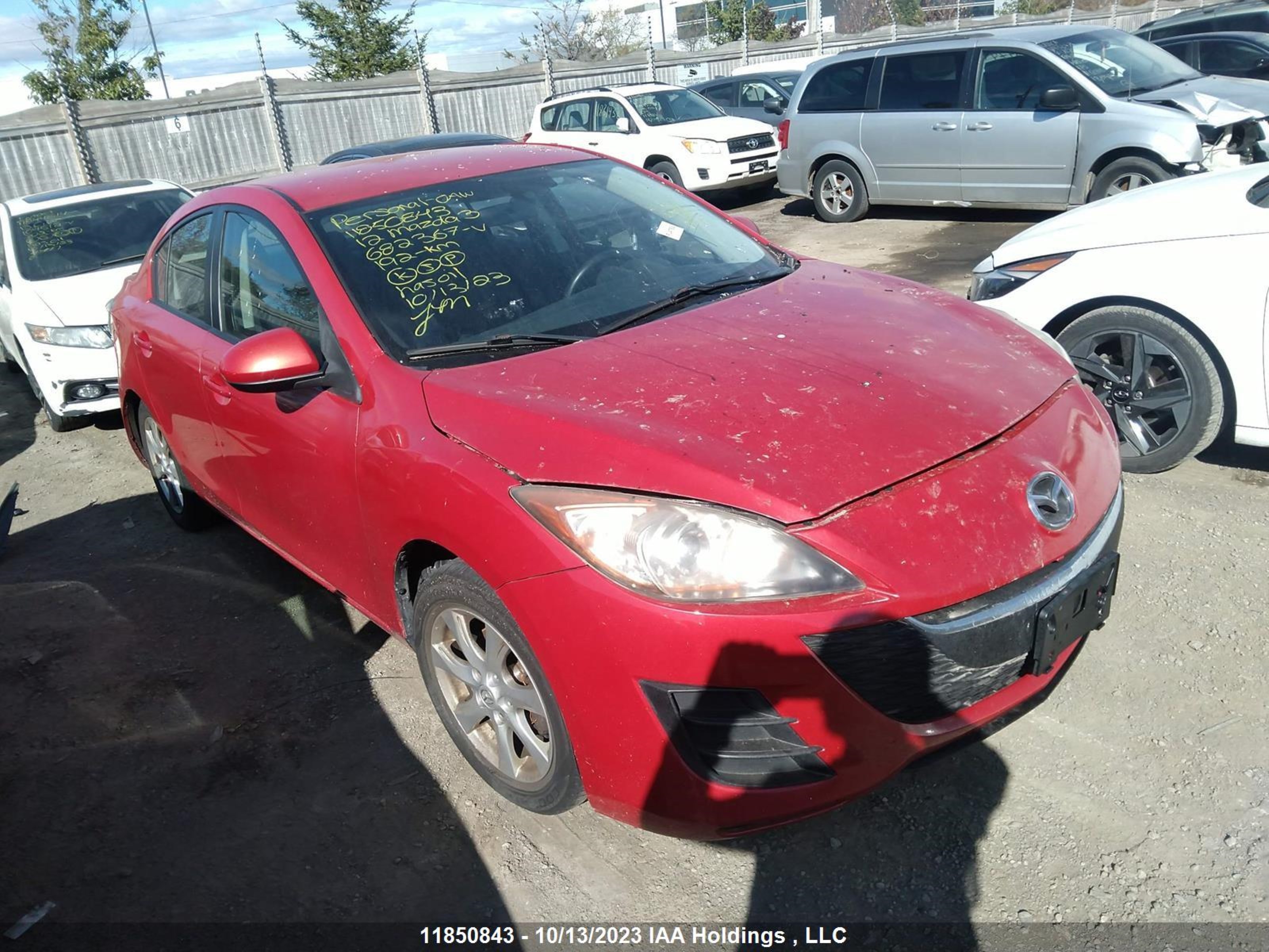 MAZDA 3 2012 jm1bl1uf6c1682367