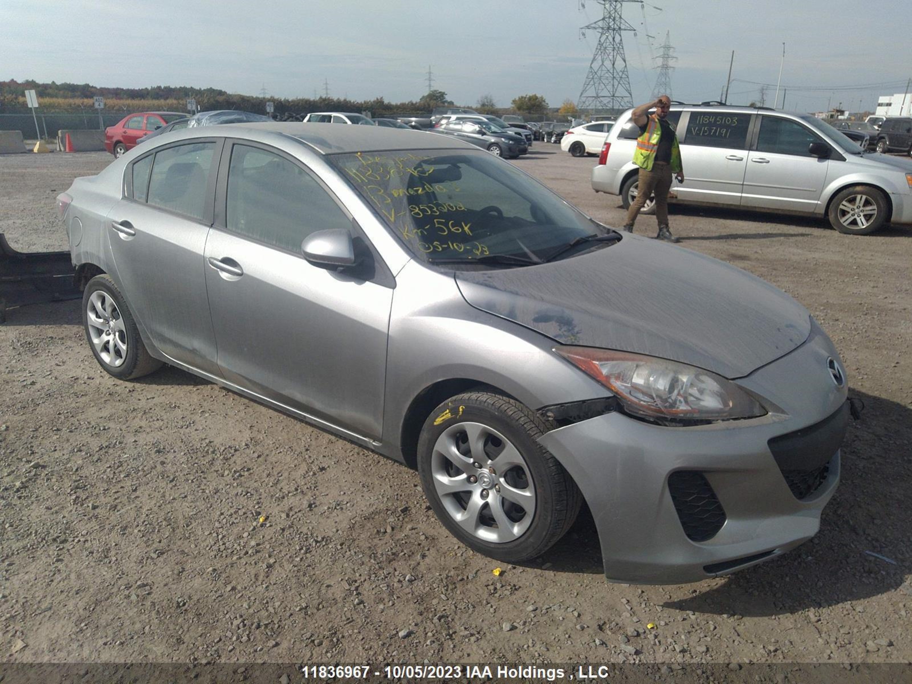 MAZDA 3 2013 jm1bl1uf6d1853202