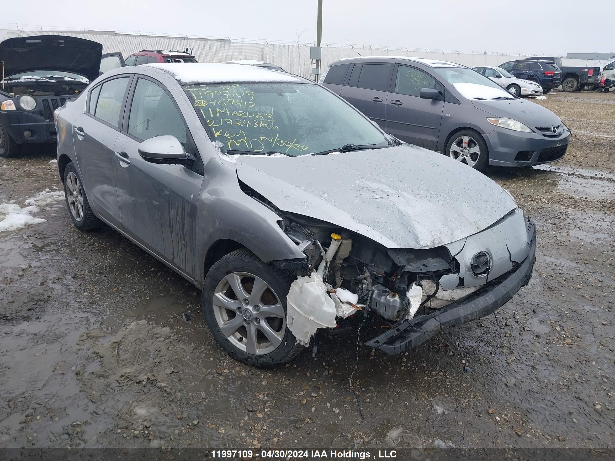 MAZDA 3 2011 jm1bl1uf7b1469412