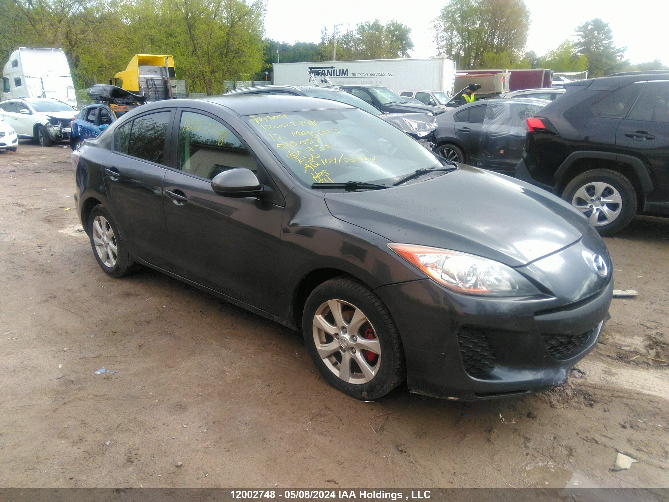 MAZDA 3 2012 jm1bl1uf9c1510057