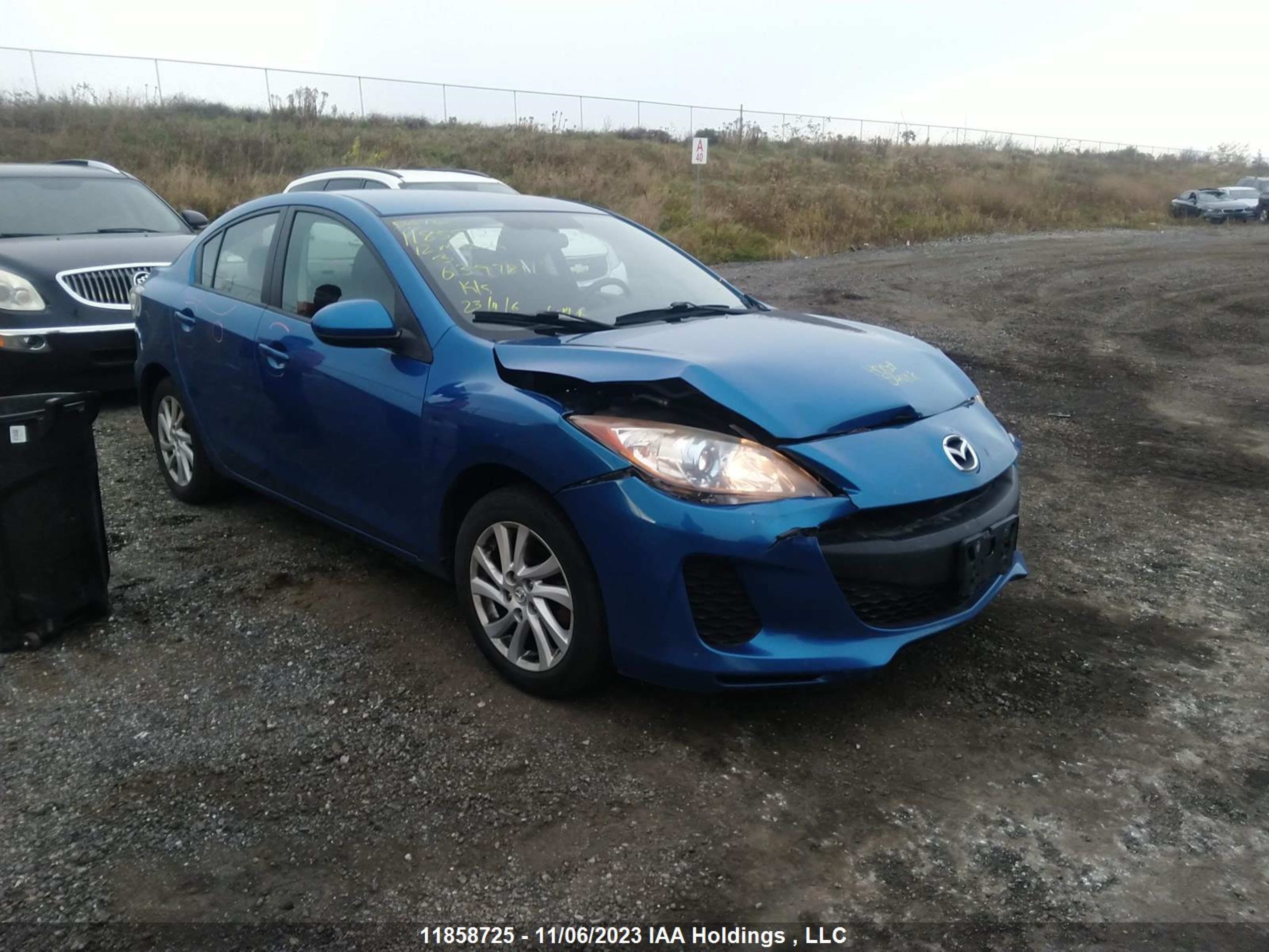 MAZDA 3 2012 jm1bl1v70c1639781